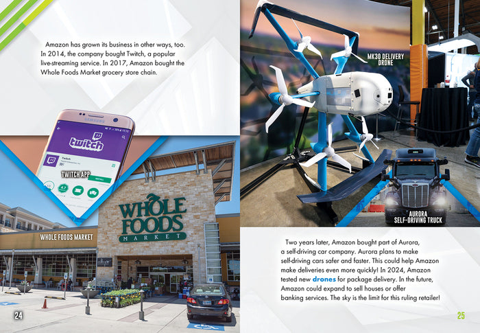 Behind The Brand: Amazon (Hardcover)