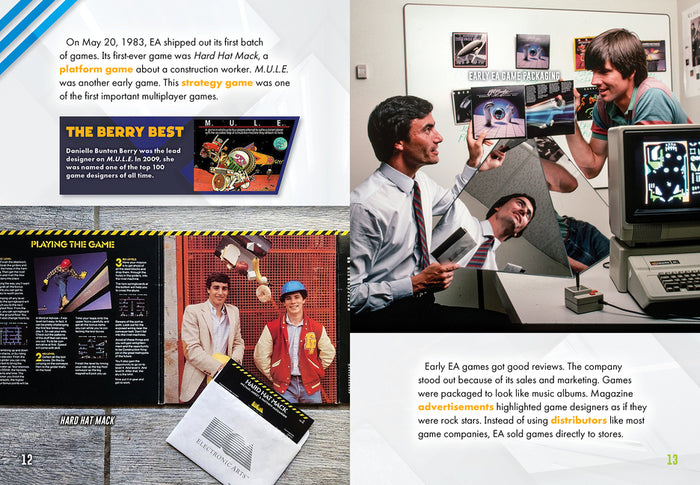 Behind The Brand: Electronic Arts (Hardcover)