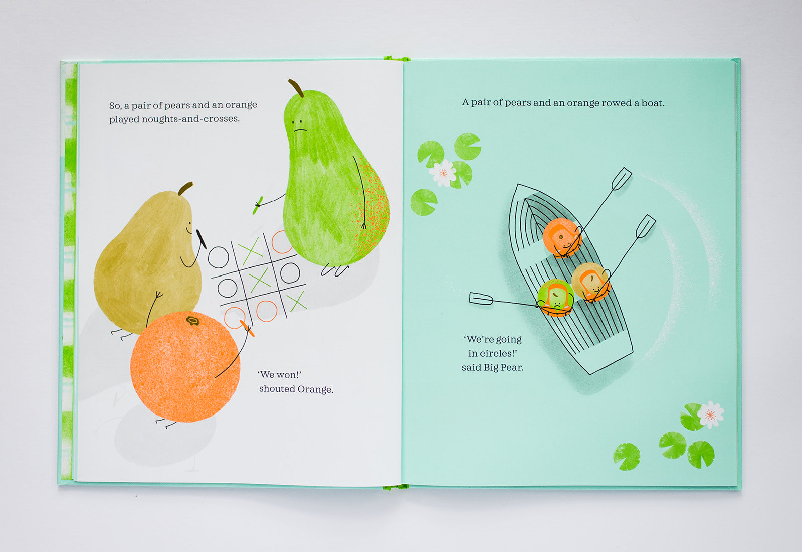 A Pair of Pears and an Orange