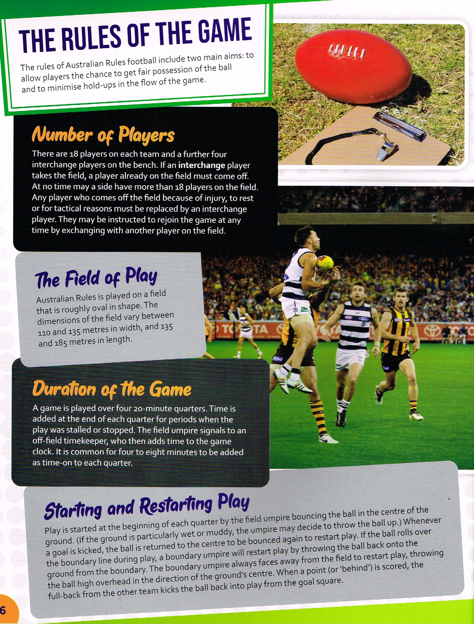 Great Aussie Sports 6 Pack