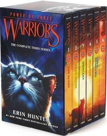 Warriors Cat Power of Three Book 1-6 Series 3 Book Collection Set By Erin  HunteR