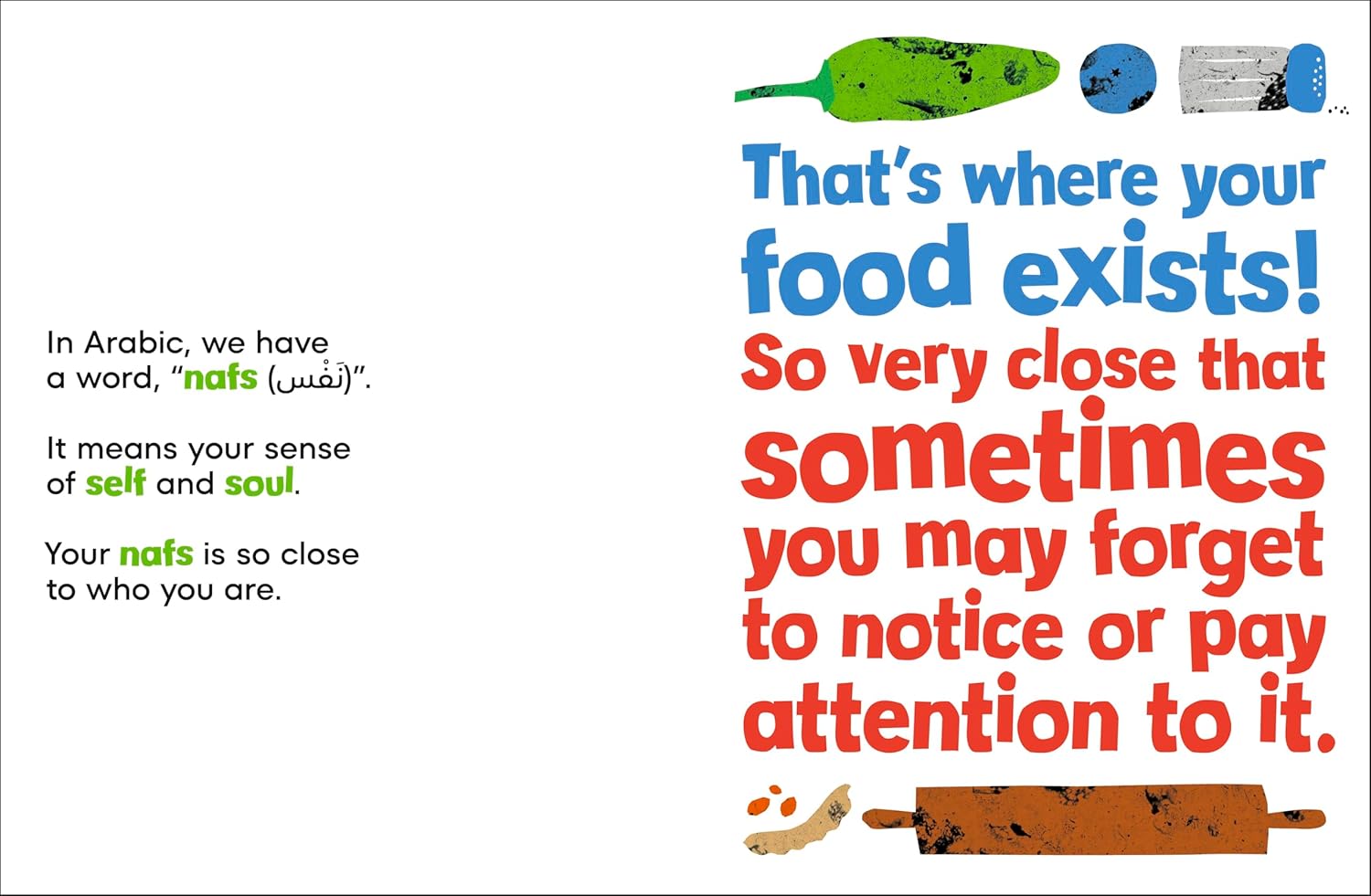 A Kids Book About Food
