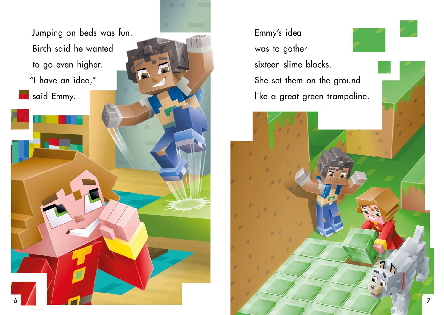Minecraft Young Readers: The Sky's the Limit!