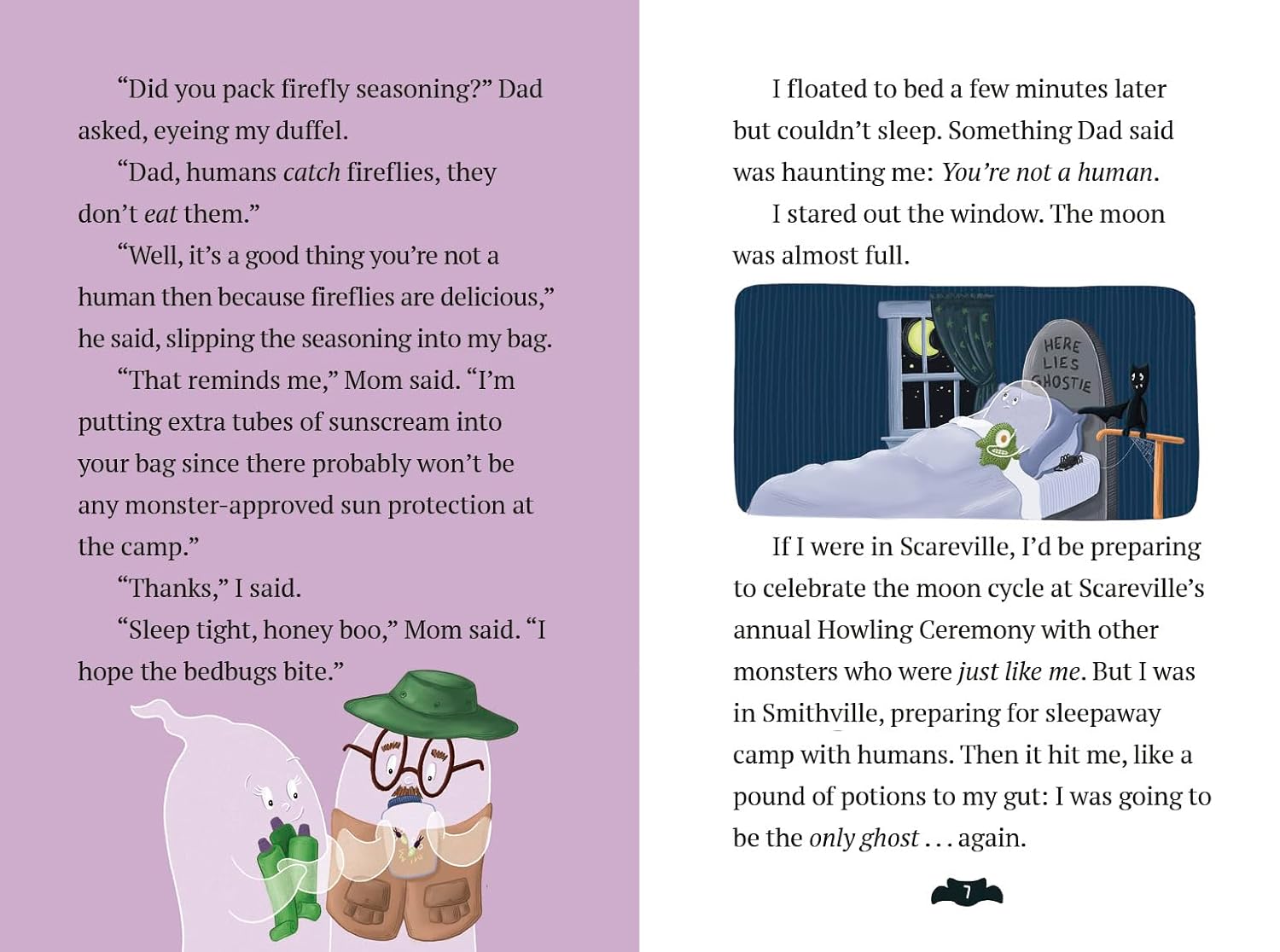 The Only Ghost at Summer Camp