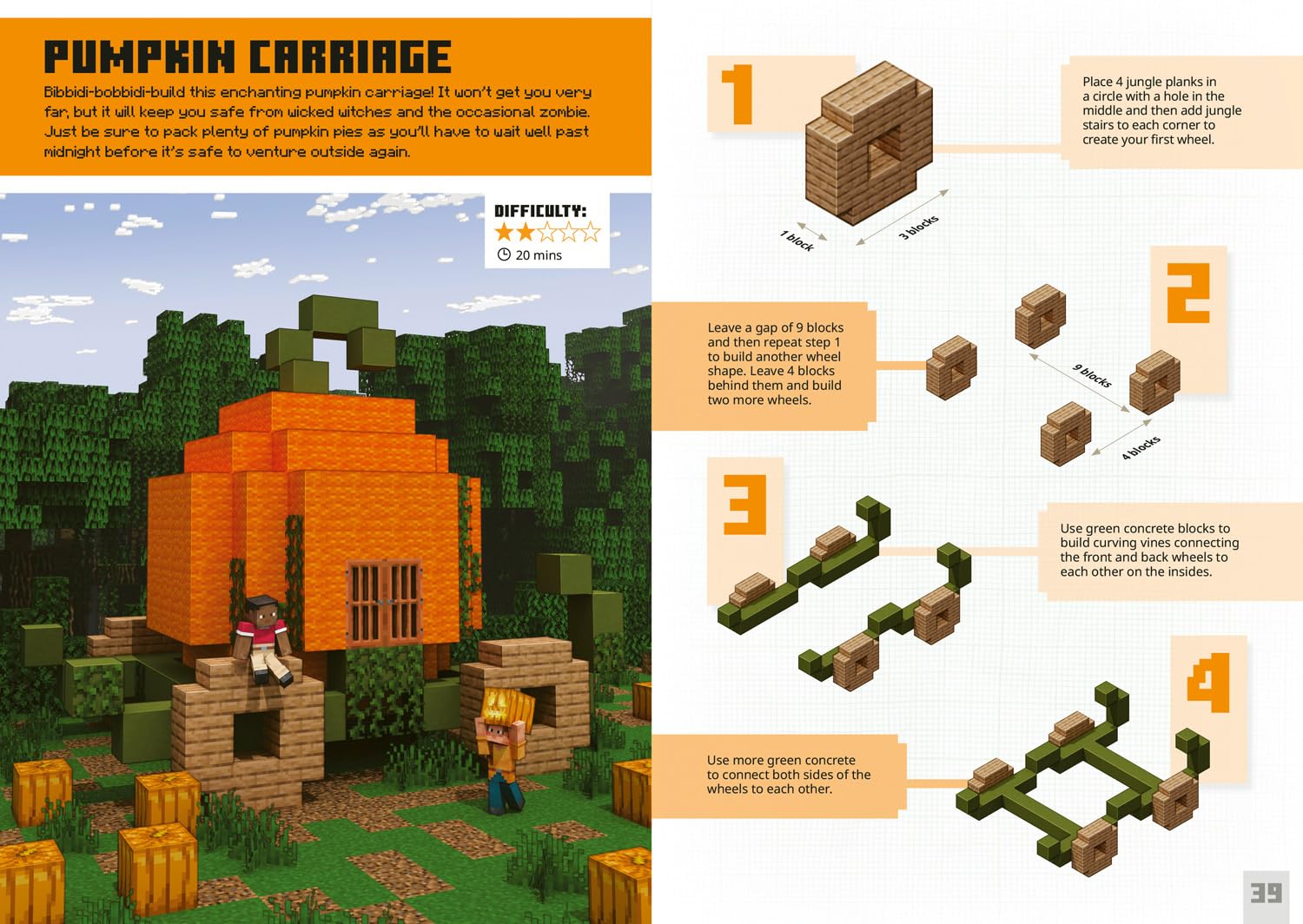 Minecraft Magic Bite Size Builds