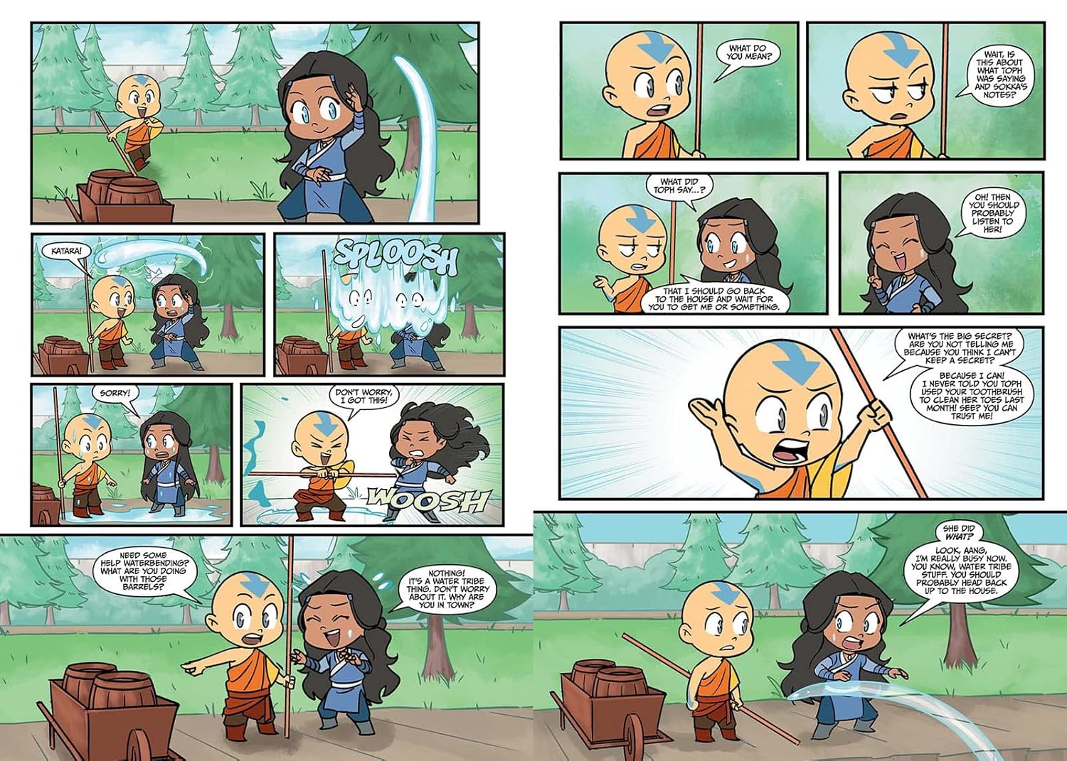 Avatar the Last Airbender: Aang's Unfreezing Day