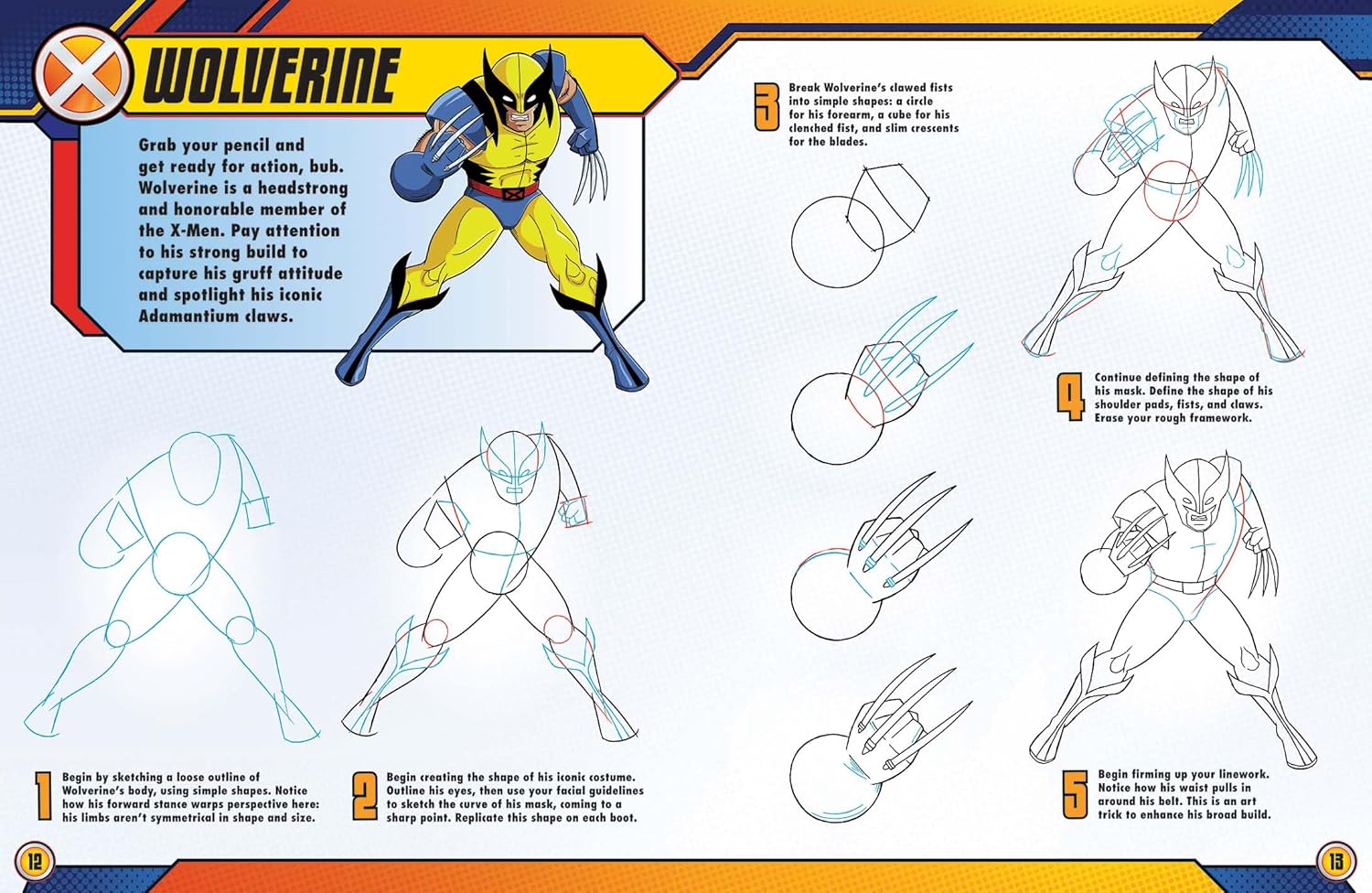 The Official X-Men: How to Draw