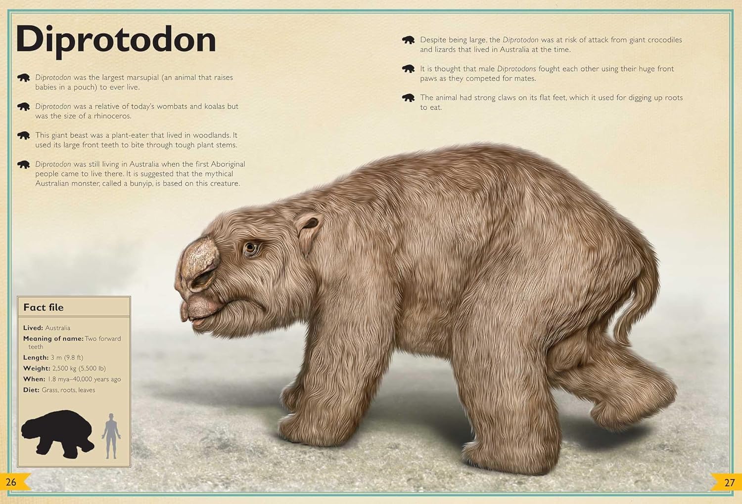 The Magnificent Book of Prehistoric Beasts