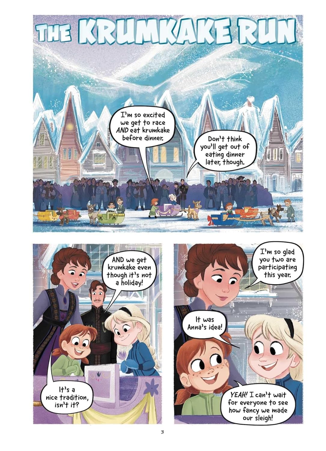 Kids Comics: Frozen ― Daring Rescues