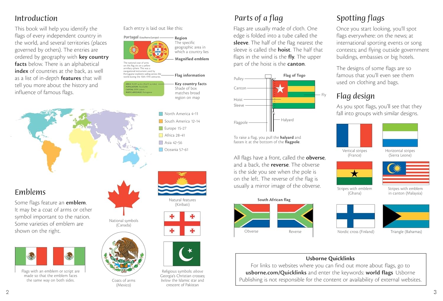 Flags of the World: Usborne Spotter's Guide