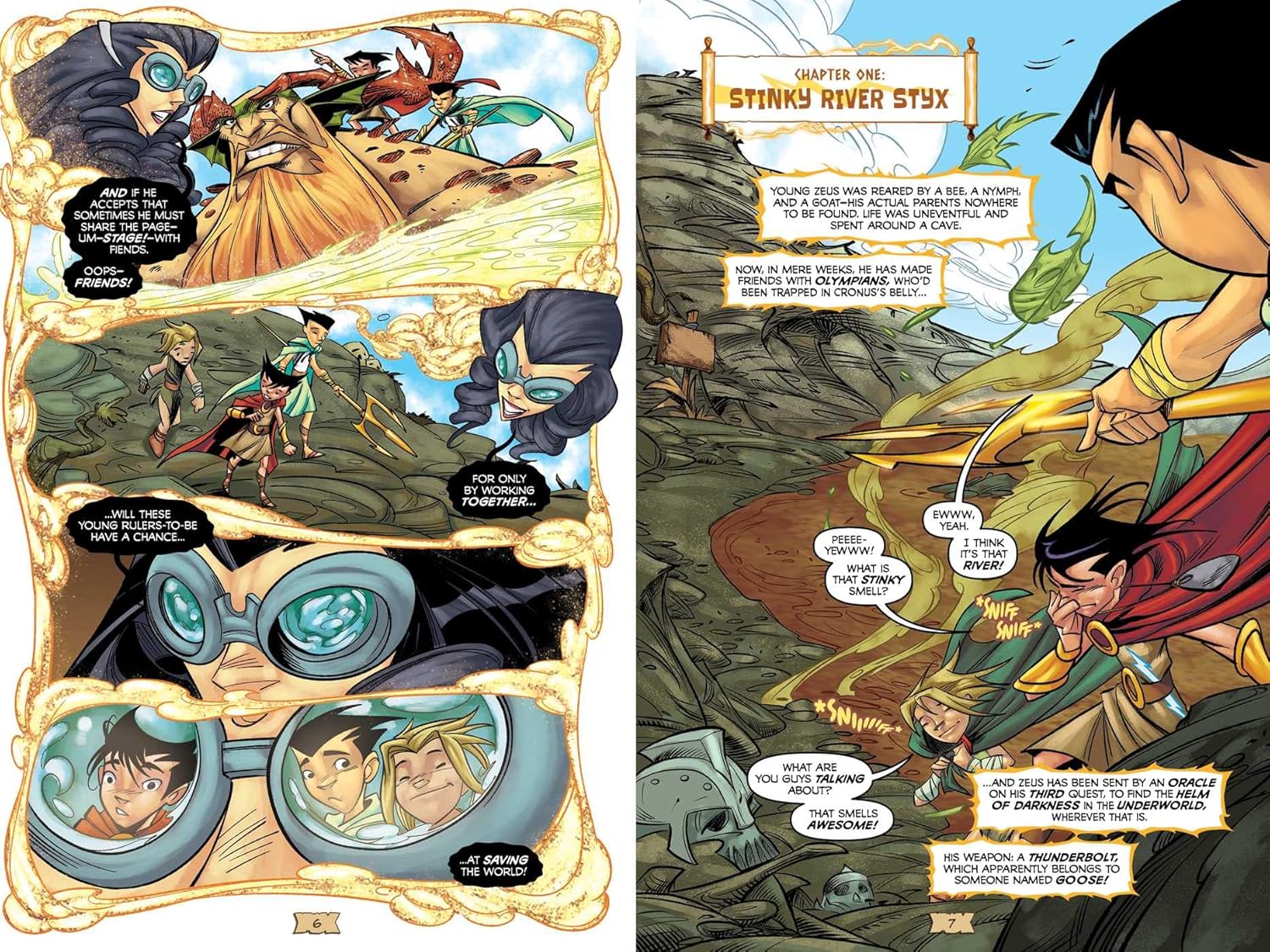 Heroes in Training: Hades and the Helm of Darkness Graphic Novel