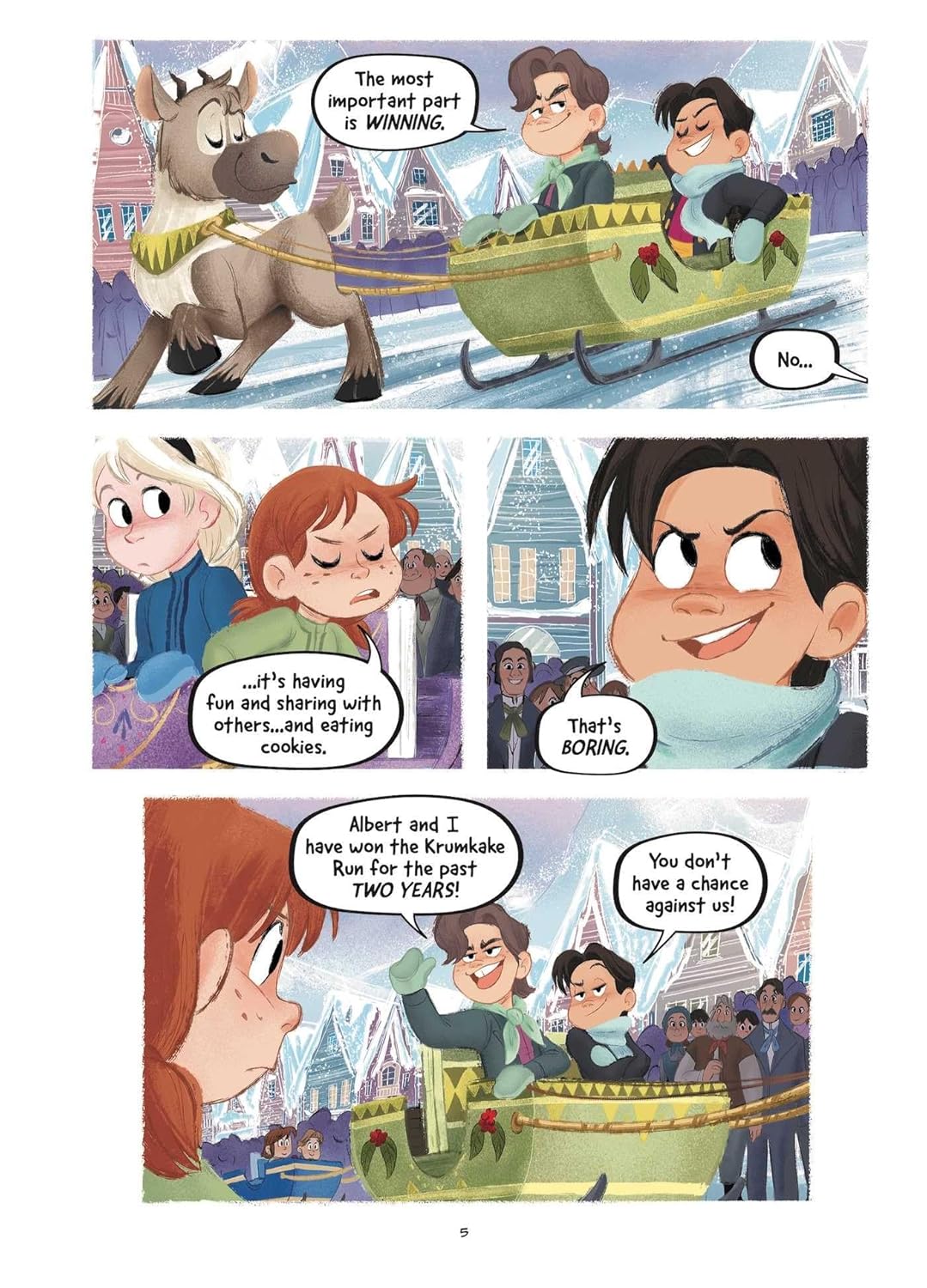 Kids Comics: Frozen ― Daring Rescues