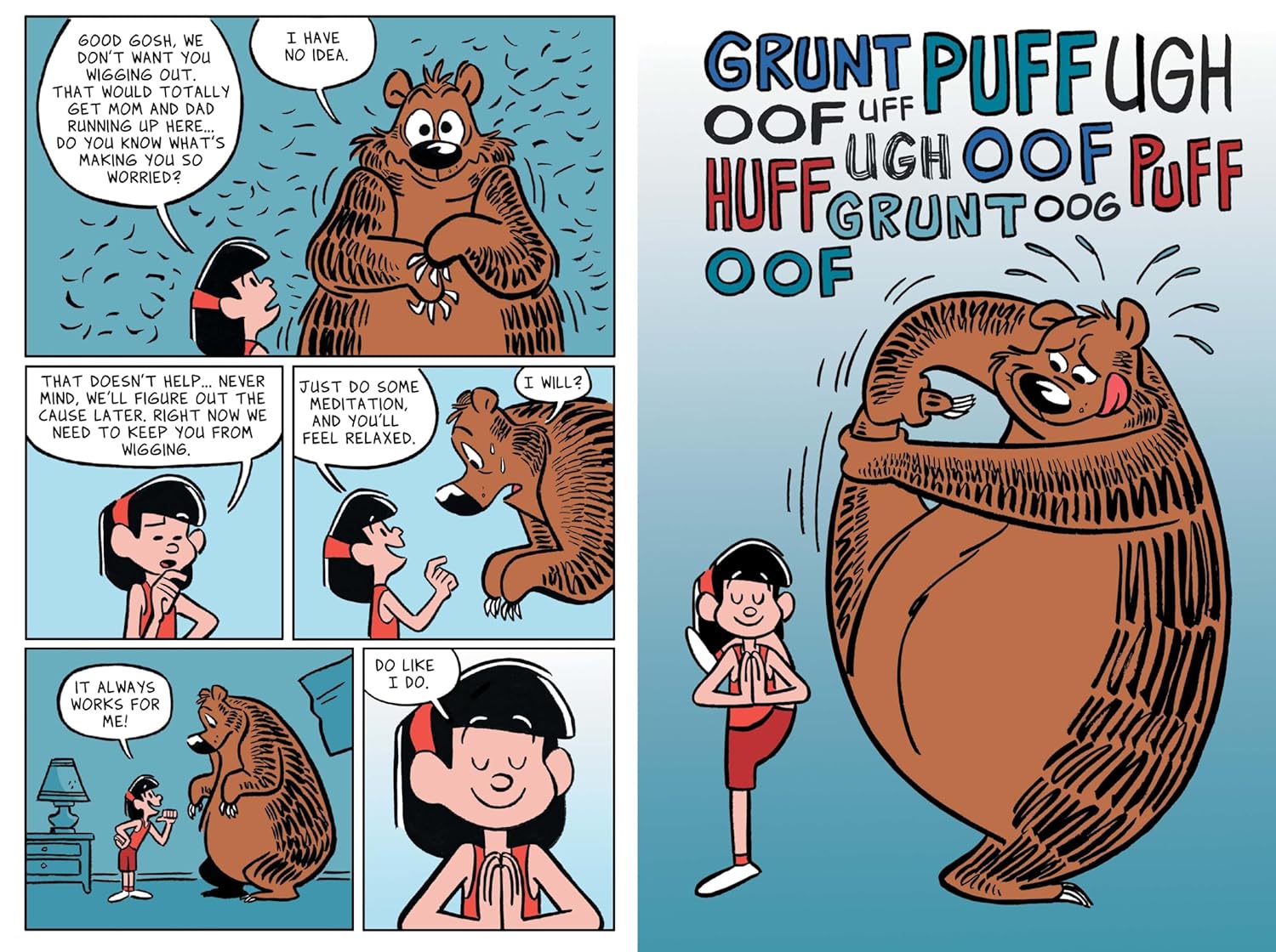 Molly and the Bear: An Unlikely Pair