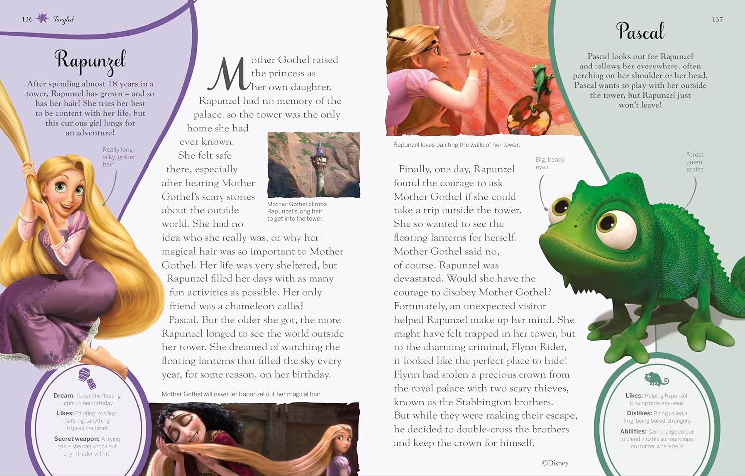 Disney Princess Enchanted Character Guide: Relive the Spellbinding Stories of the Disney Princesses in This Magical Guide
