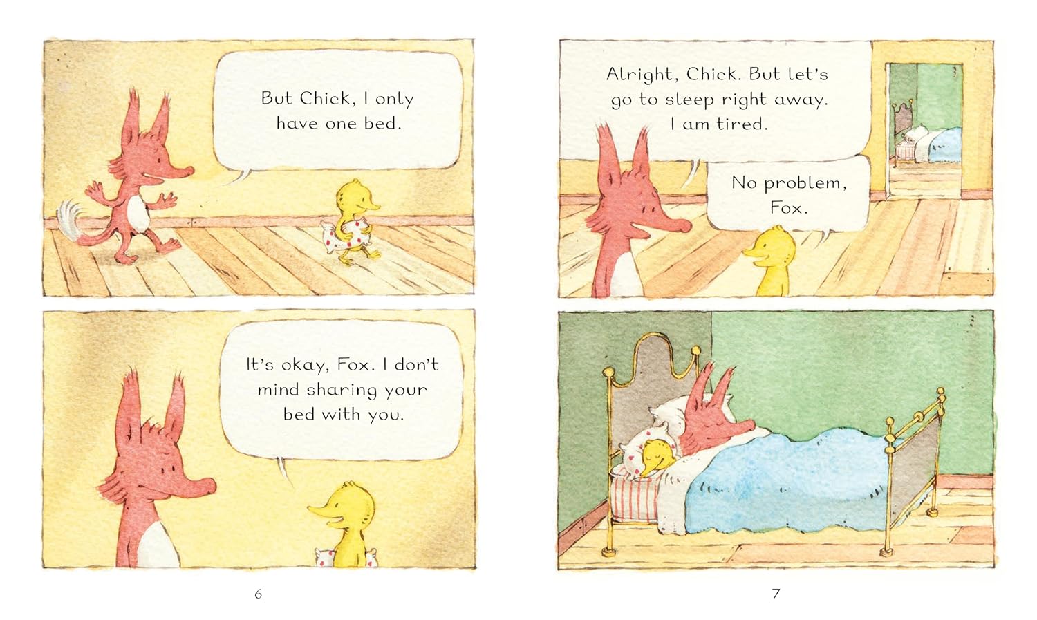Fox & Chick: The Sleepover: and Other Stories