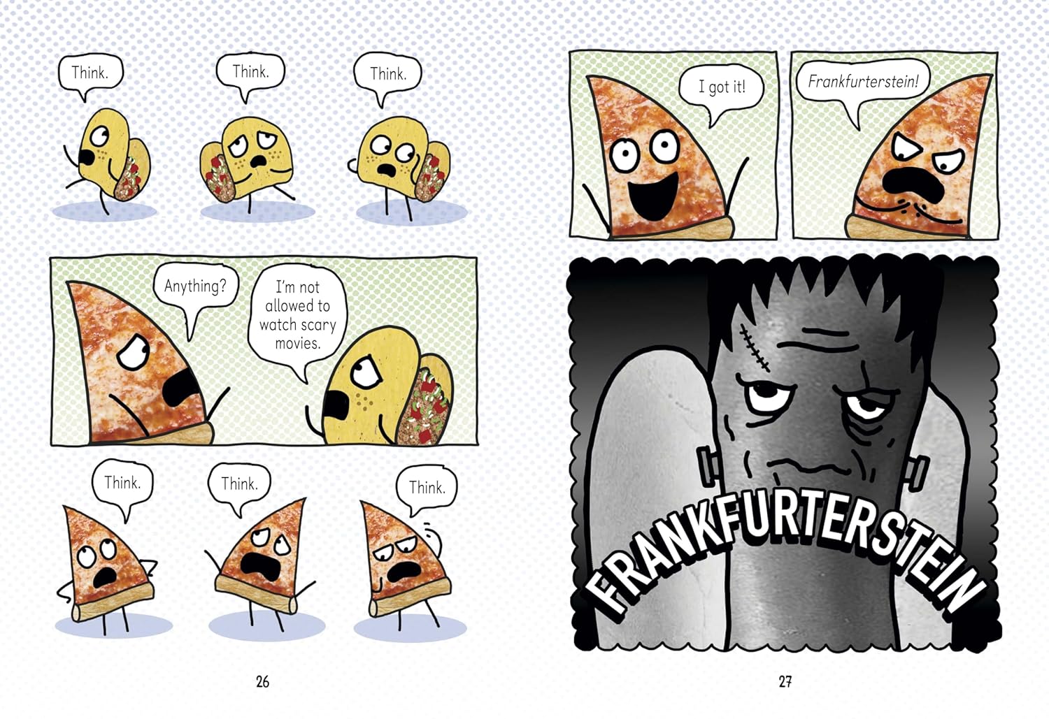Pizza and Taco 7: Dare to be Scared!