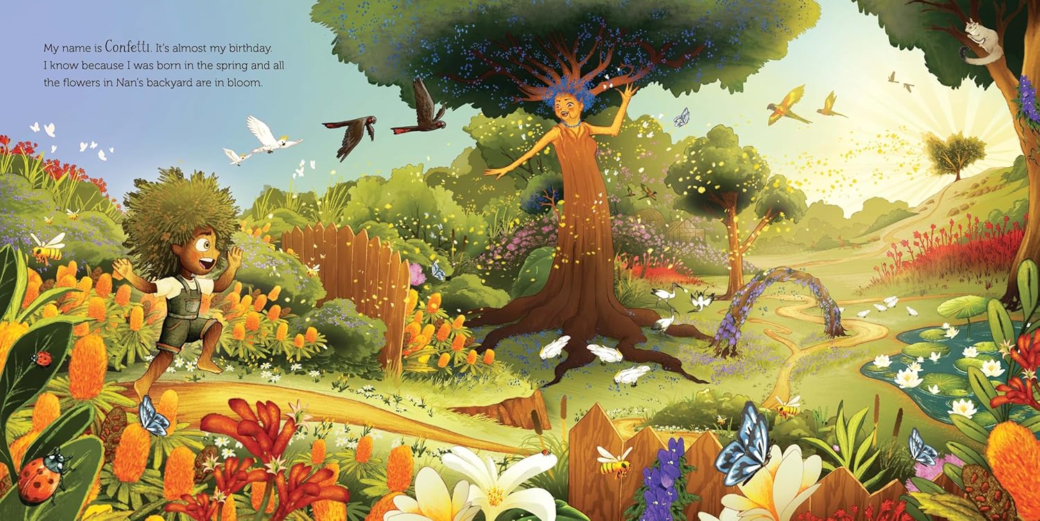 Confetti and the Rainbow Garden