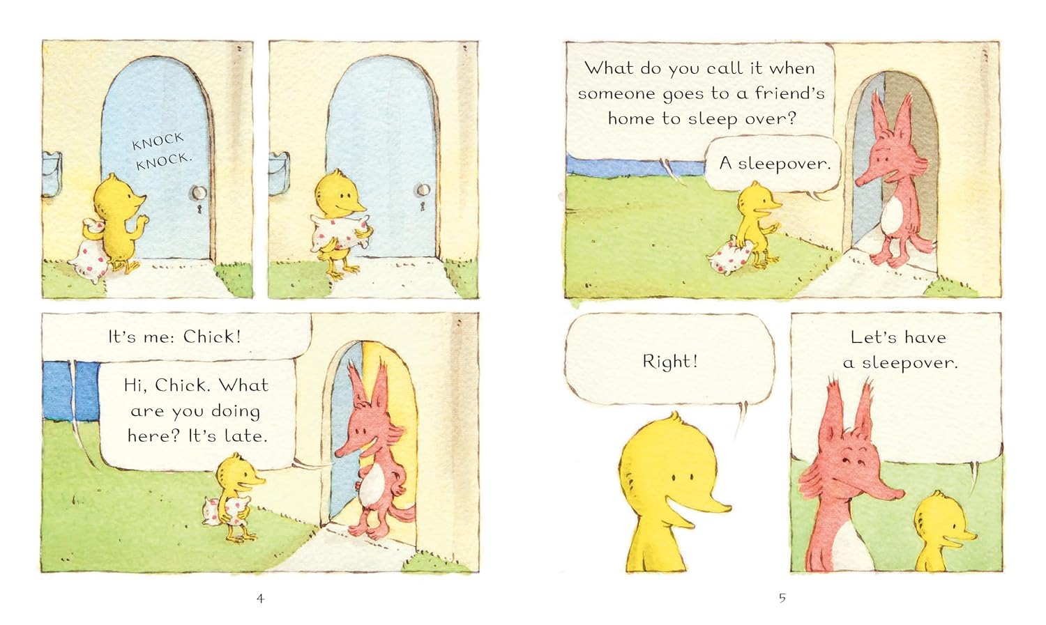 Fox & Chick: The Sleepover: and Other Stories