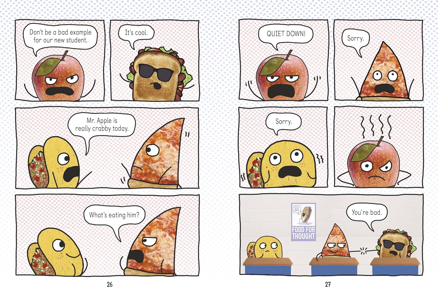 Pizza and Taco 5: Too Cool for School