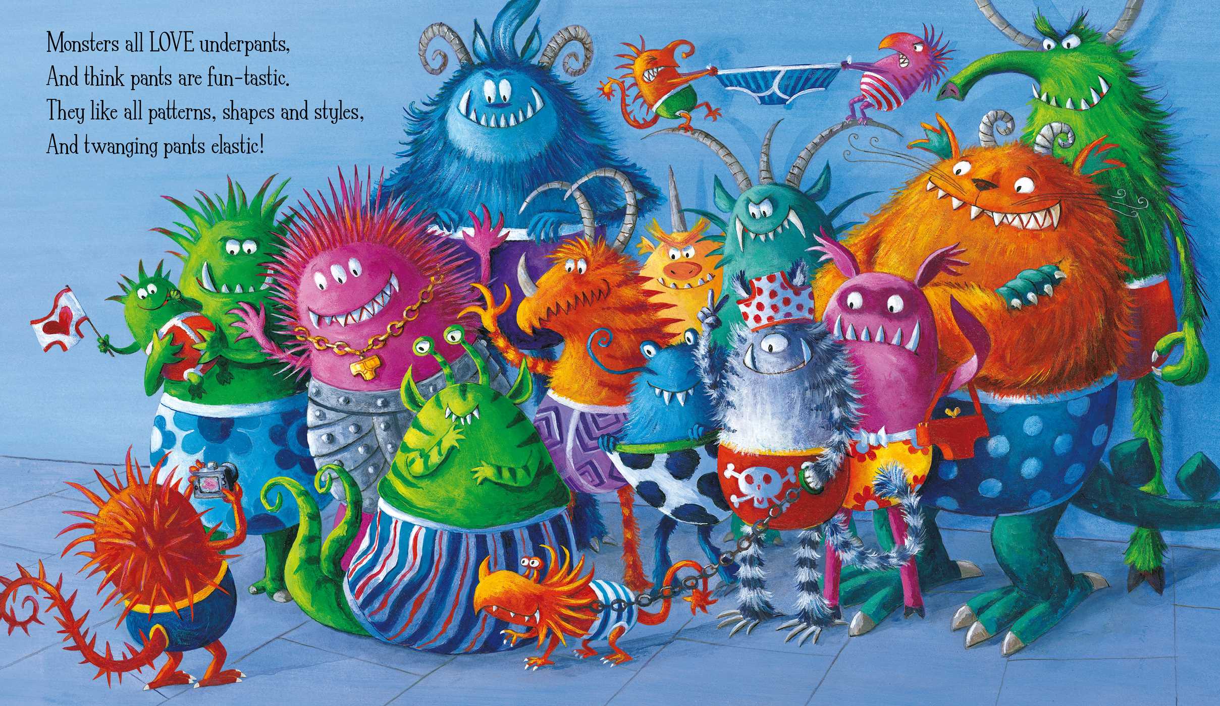 Monsters Love Underpants