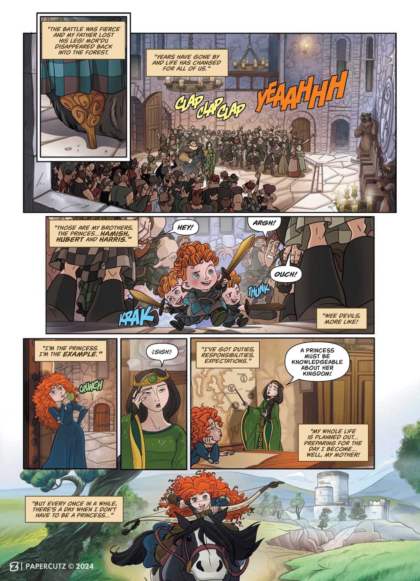 Disney Pixar Classic Graphic Novel: Brave