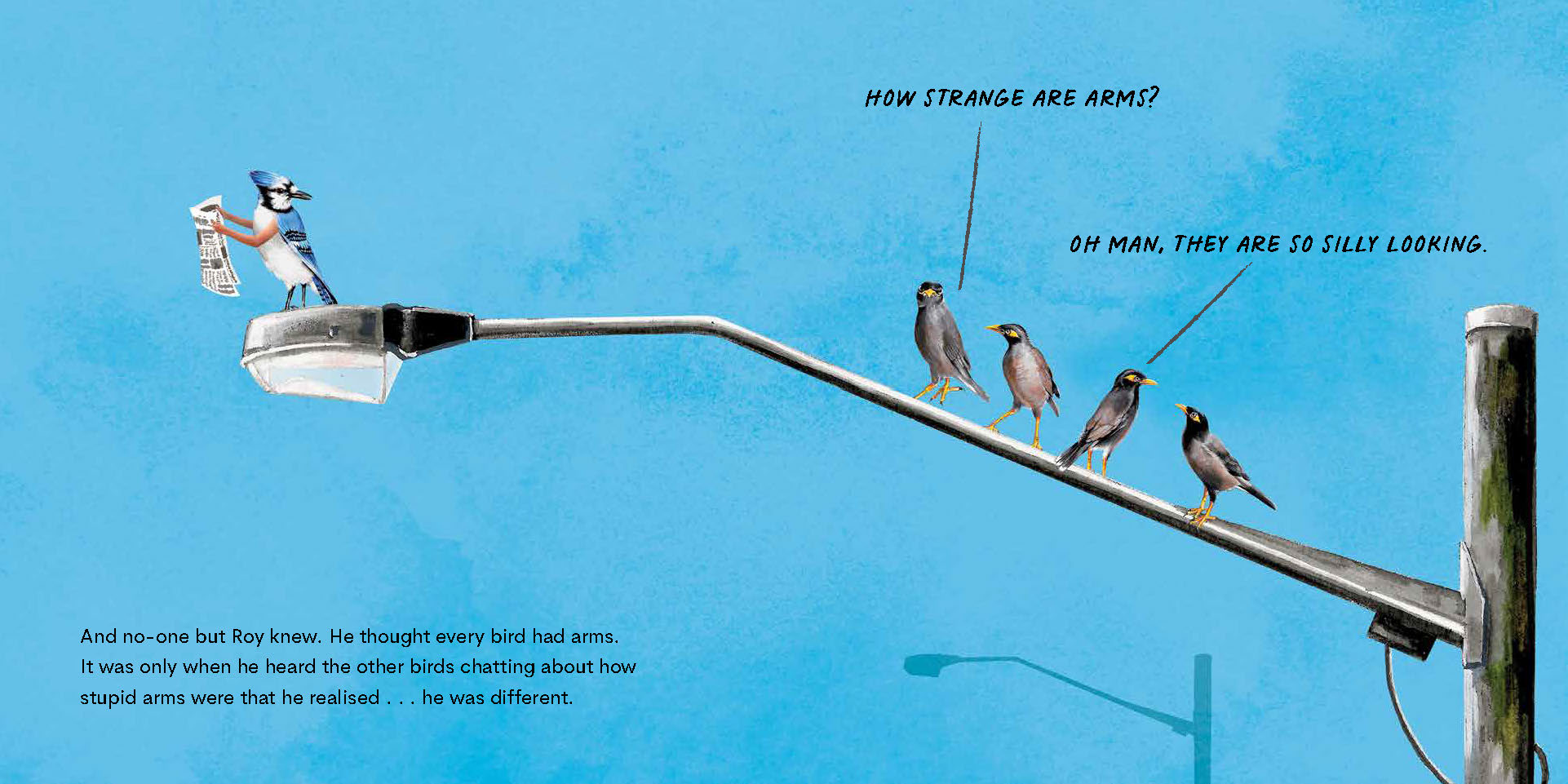 That Bird Has Arms