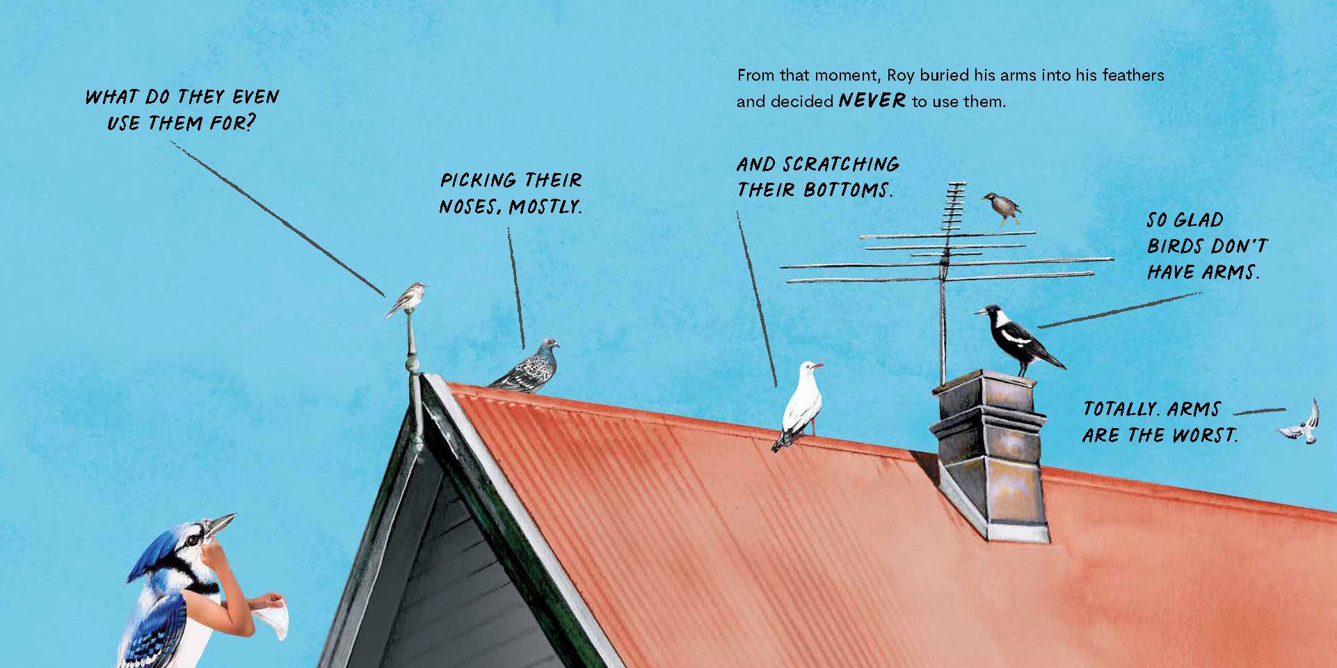 That Bird Has Arms