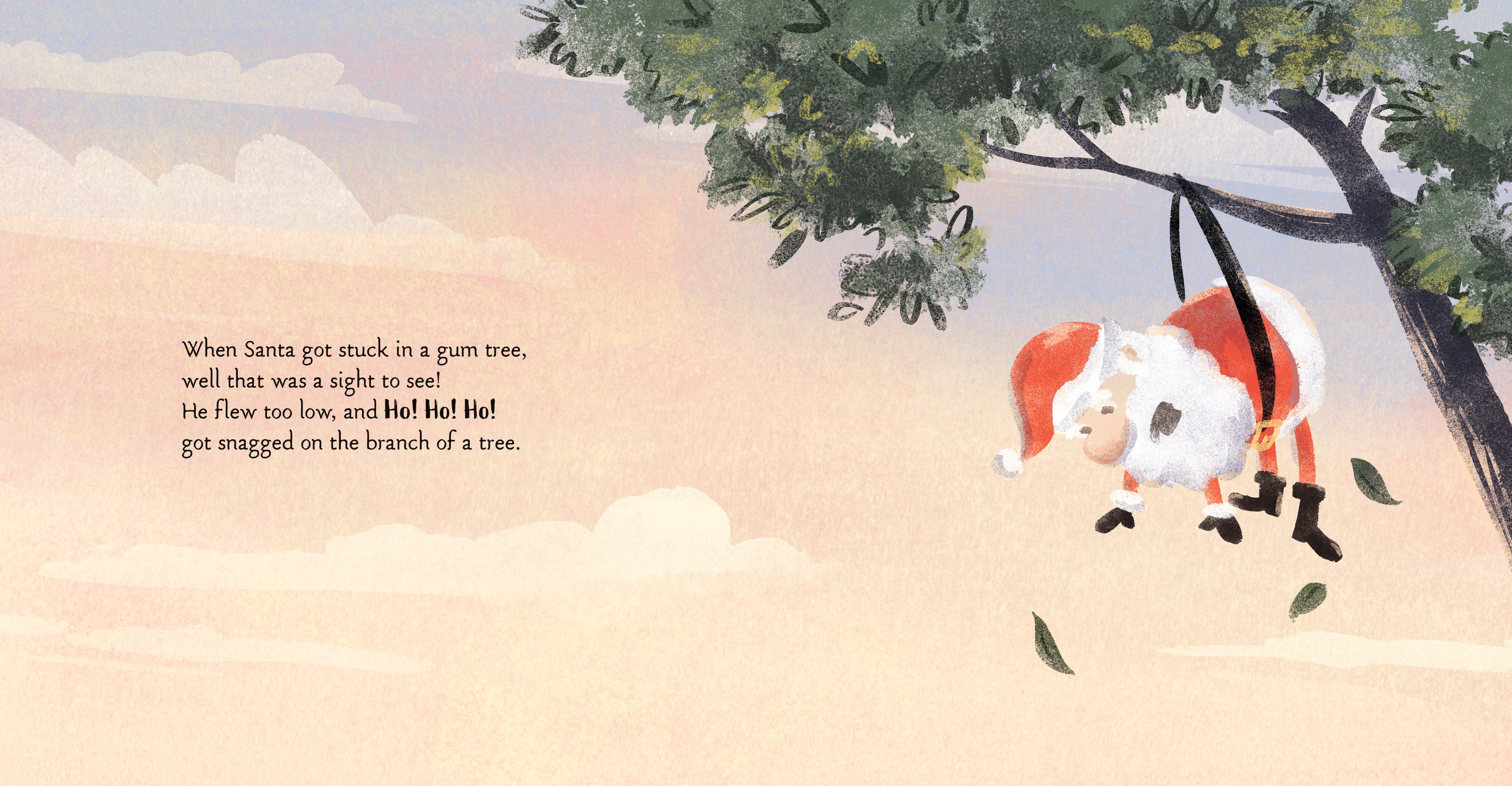 When Santa Got Stuck in a Gum Tree