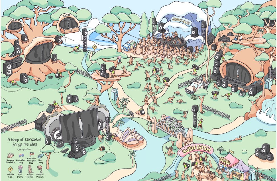 Big Aussie Animal Bush Bash