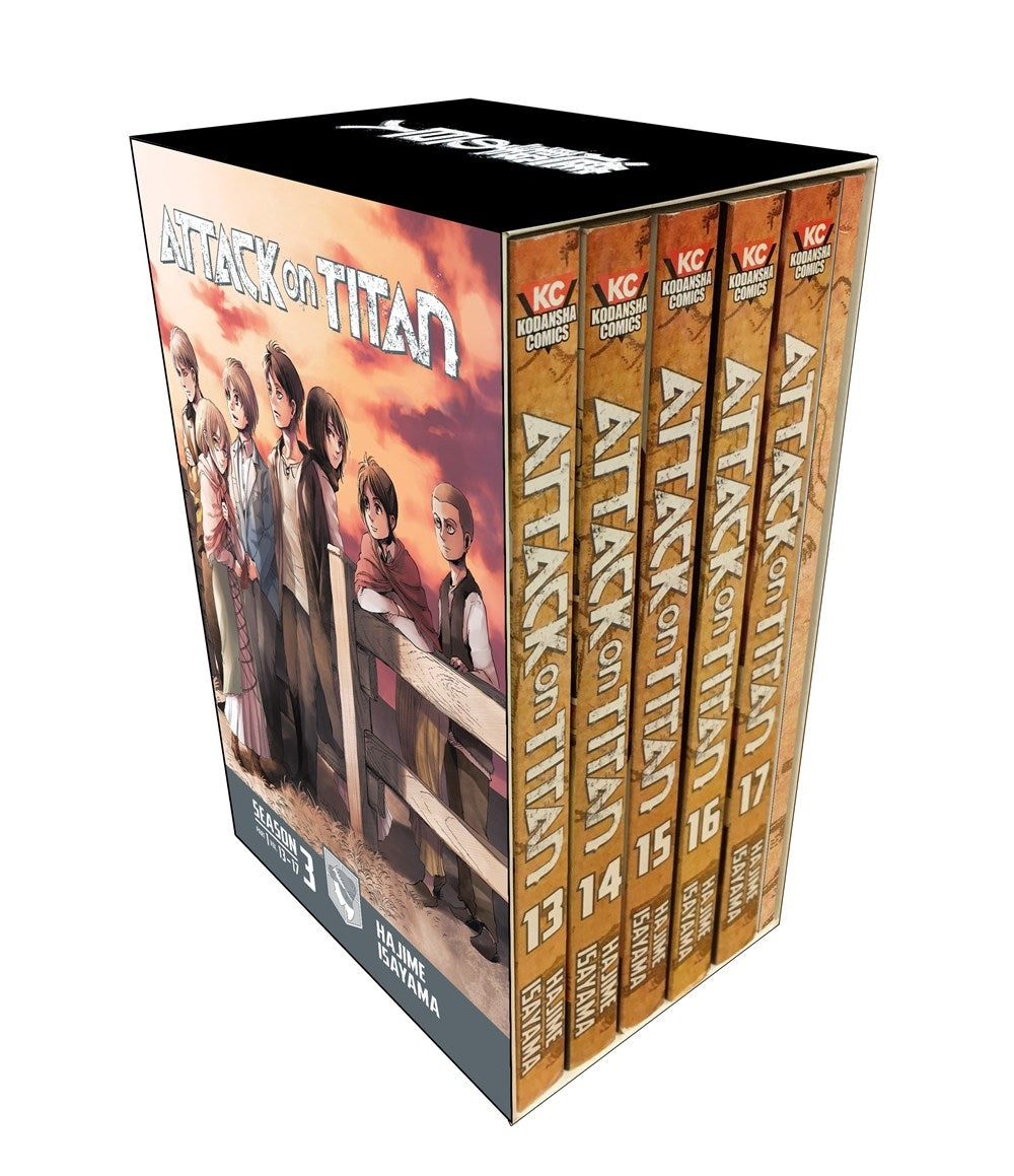 Attack on Titan Season 3 Part 1 (Vols. 13-17)