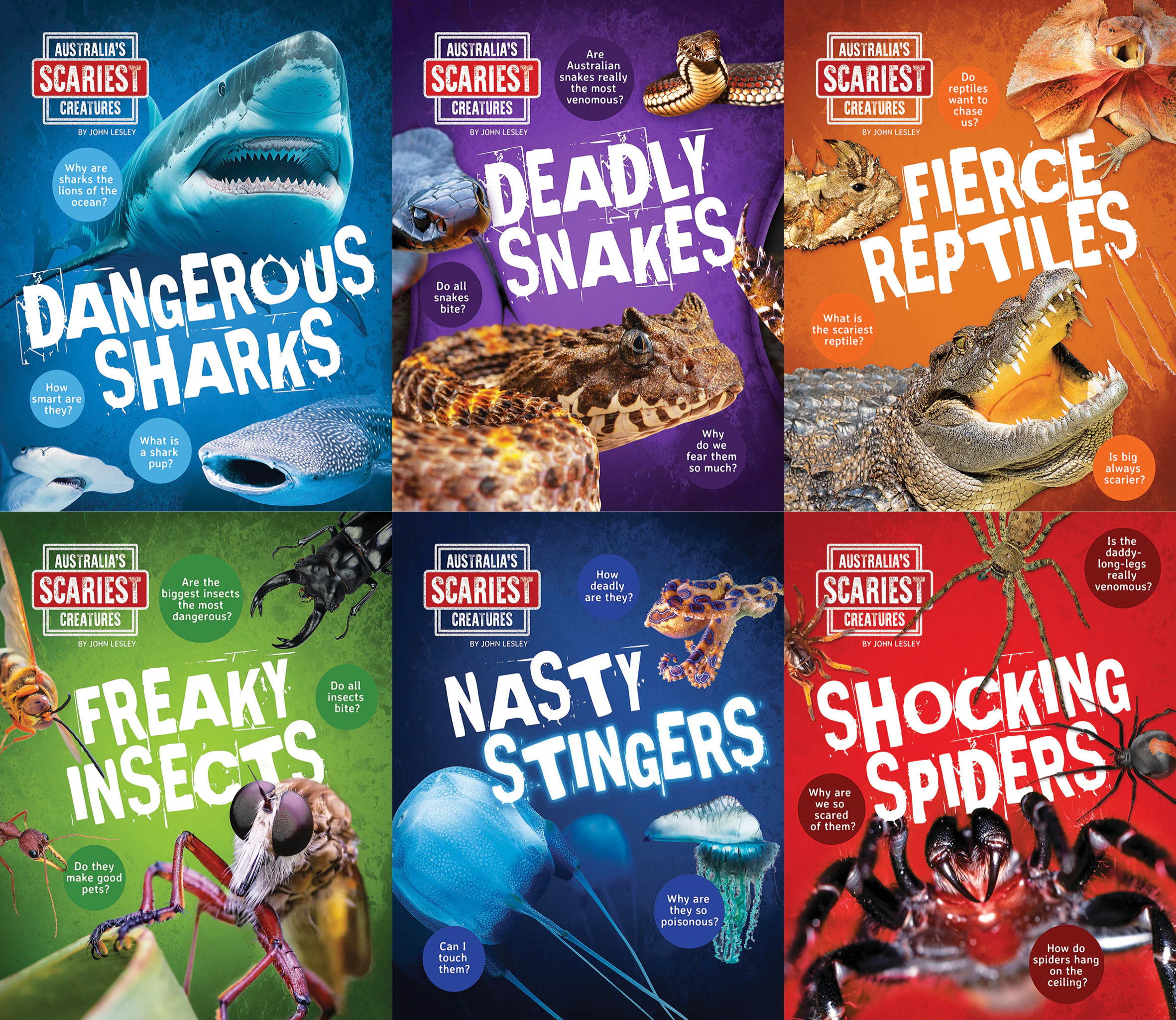 Australia's Scariest Creatures 6 Pack (softcover)