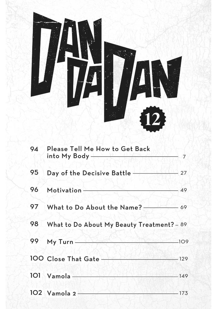 Dandadan, Vol. 12