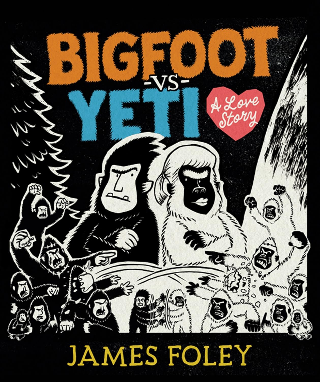 Bigfoot vs Yeti: A love story