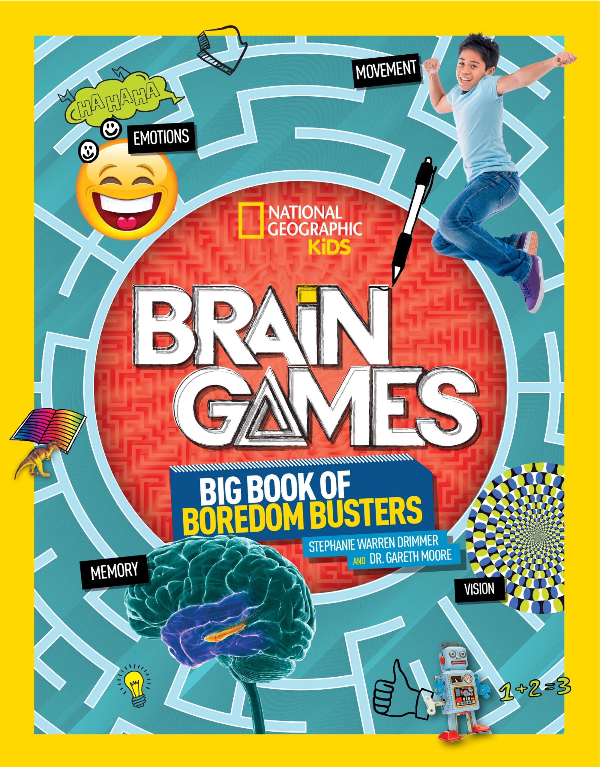 Brain Games Big Book of Boredom Busters (National Geographic Kids: Disney)