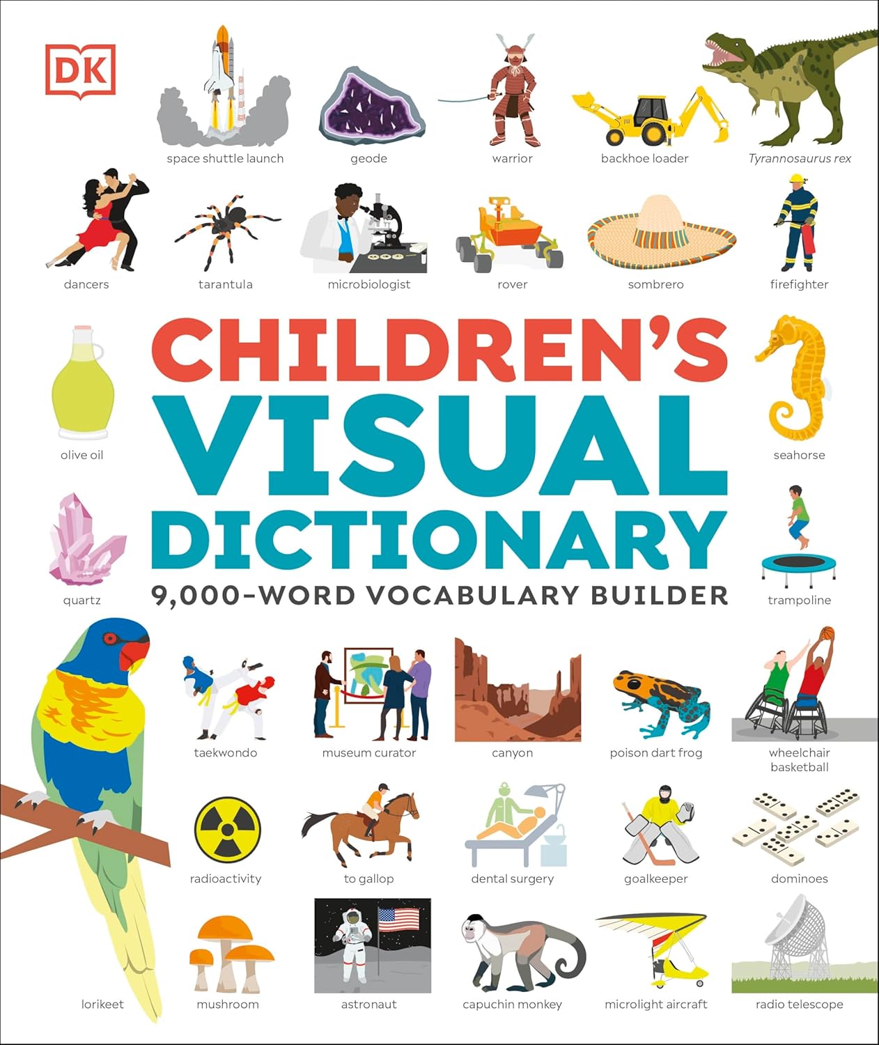 Children's Visual Dictionary: 9,000-Word Vocabulary Builder