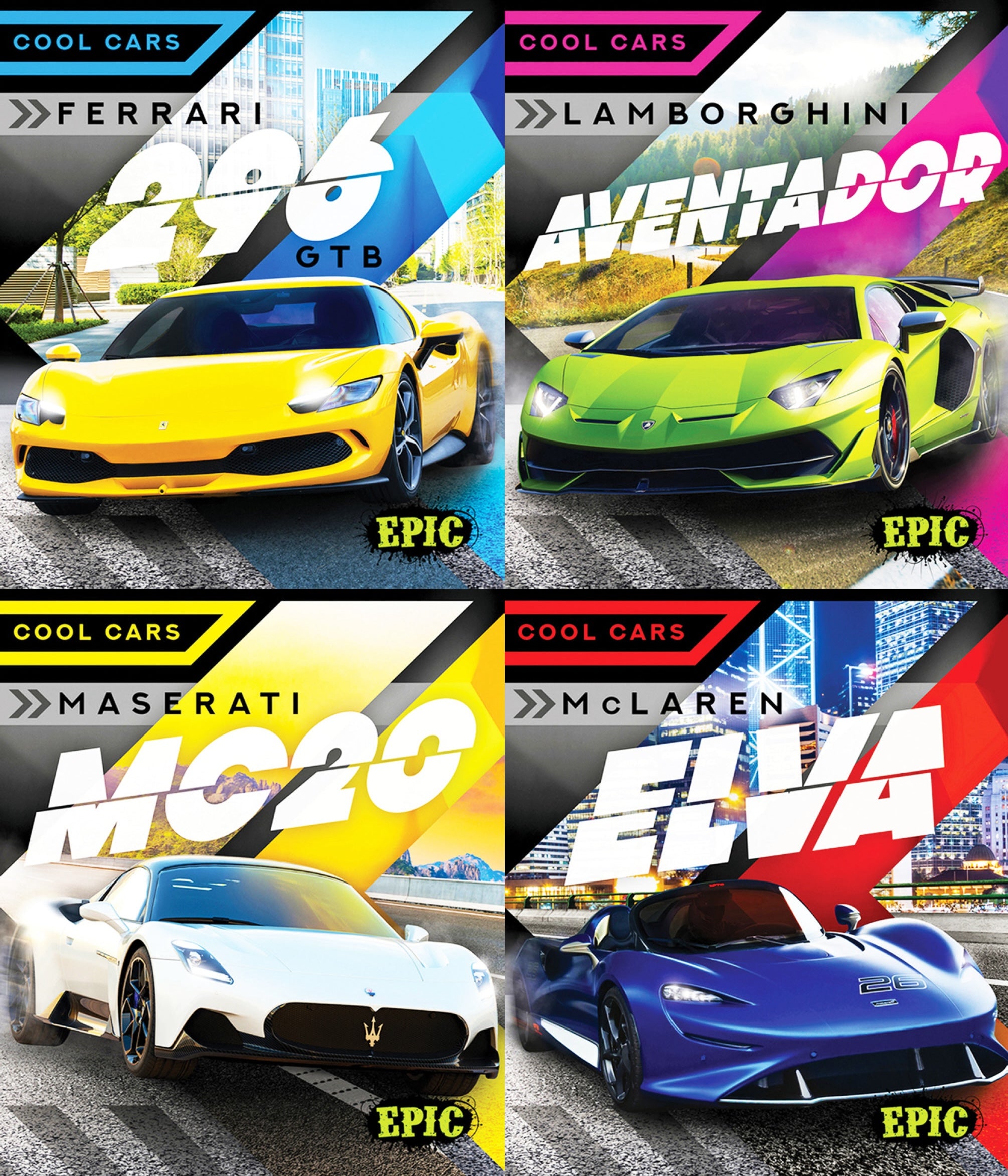 Cool Cars 4 Pack MAY 2024