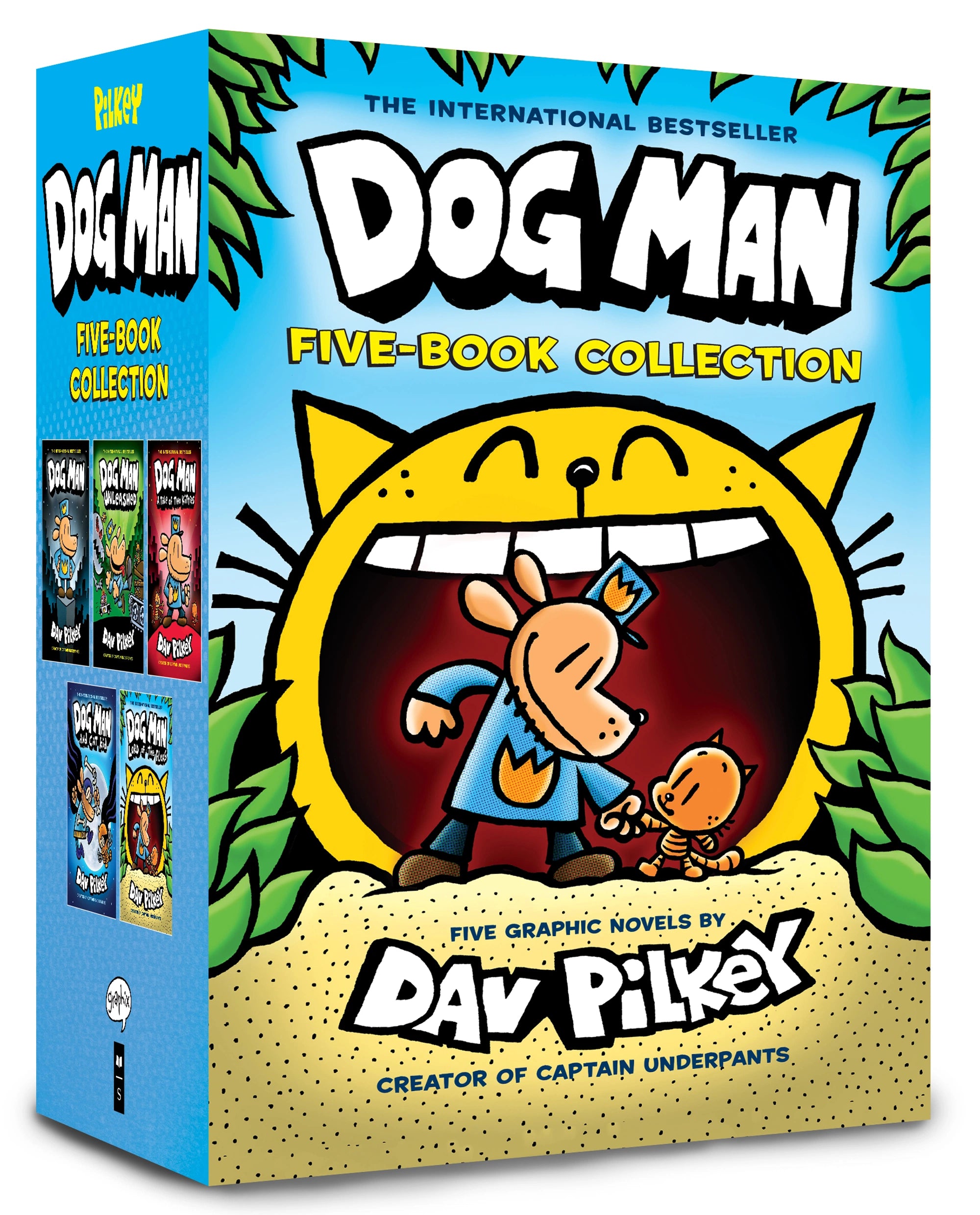 Dog Man: Five-Book Collection Box Set (slipcase)