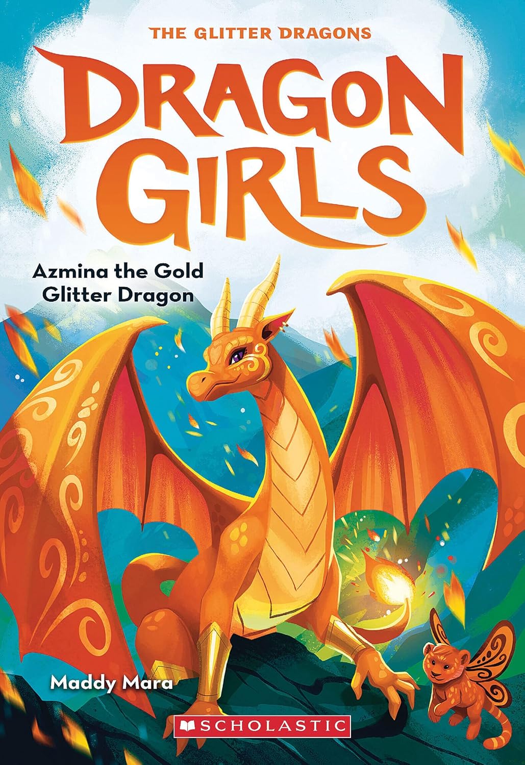 Dragon Girls BK 1: Azmina the Gold Glitter Dragon