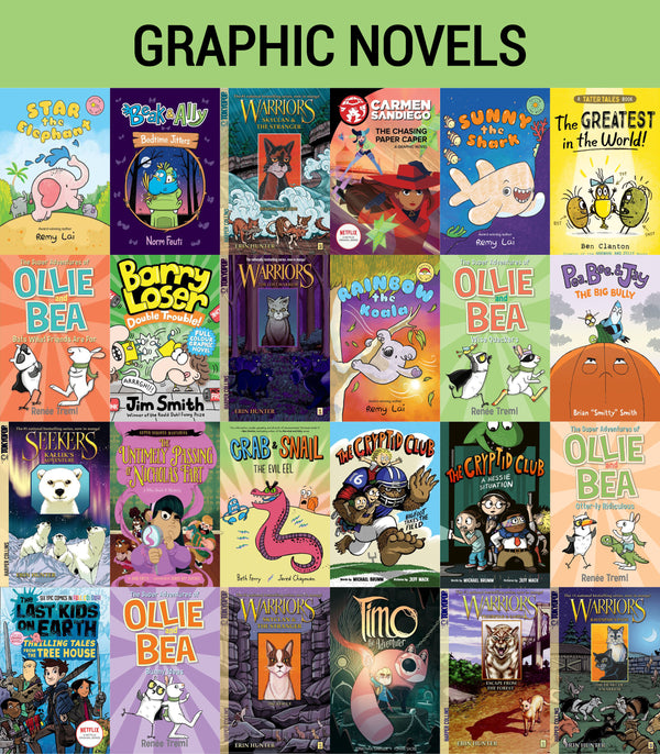 Graphic Novel Variety Pack (40 titles)