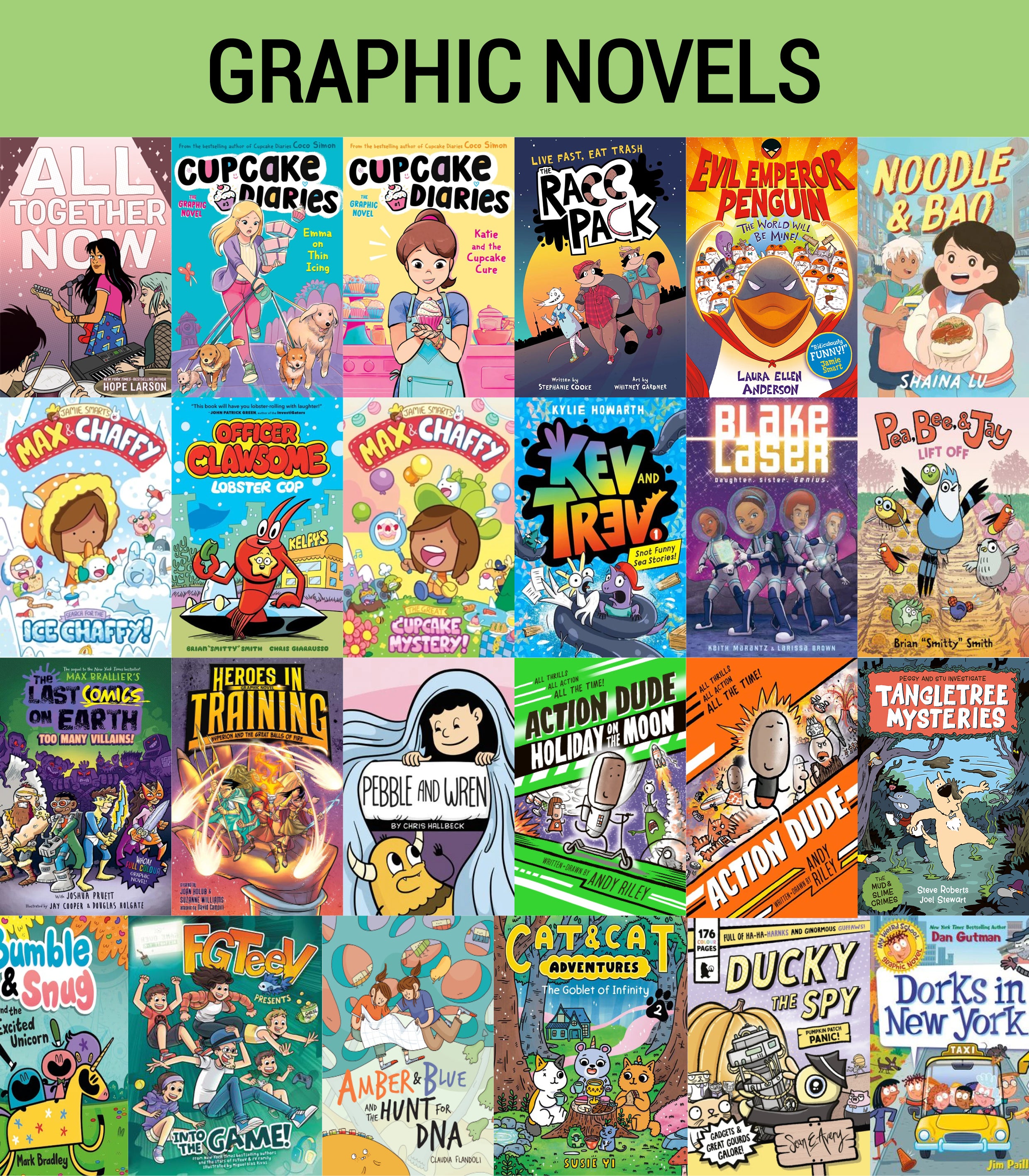 Graphic Novel Variety Pack (35 titles)