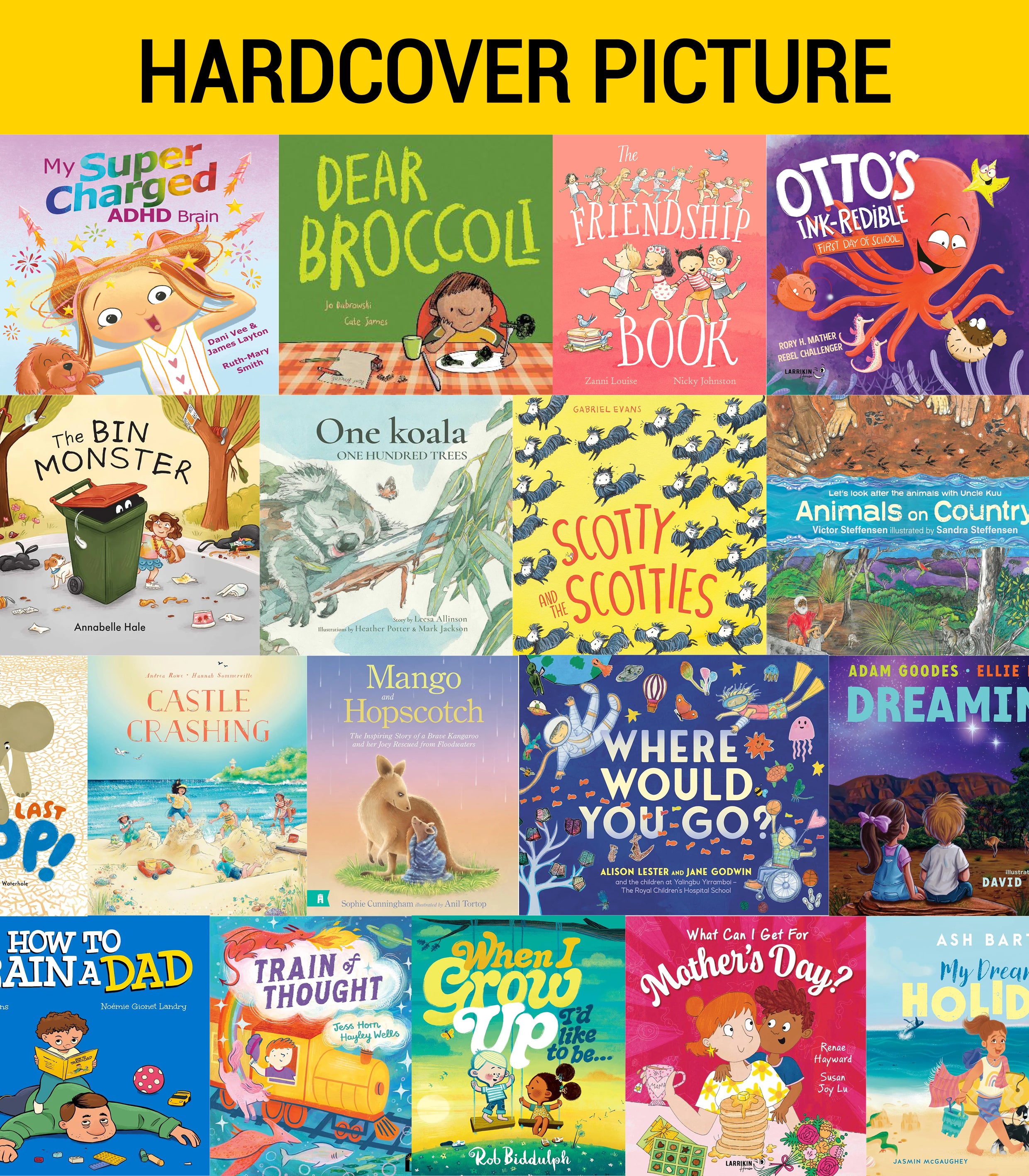 Picture Books (Hardcover) Variety Pack (20 titles)