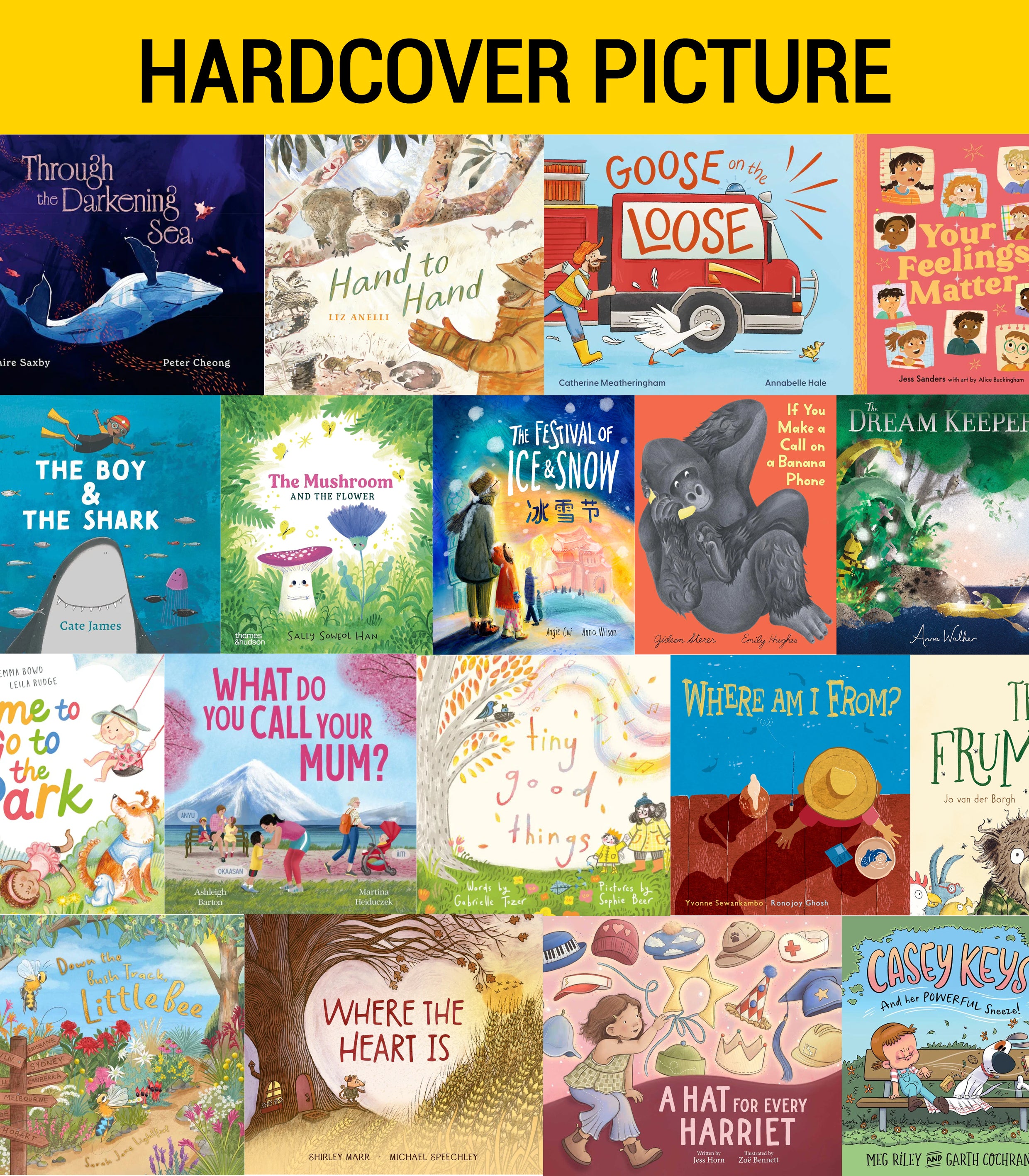 Picture Books (Hardcover) Variety Pack (20 titles)
