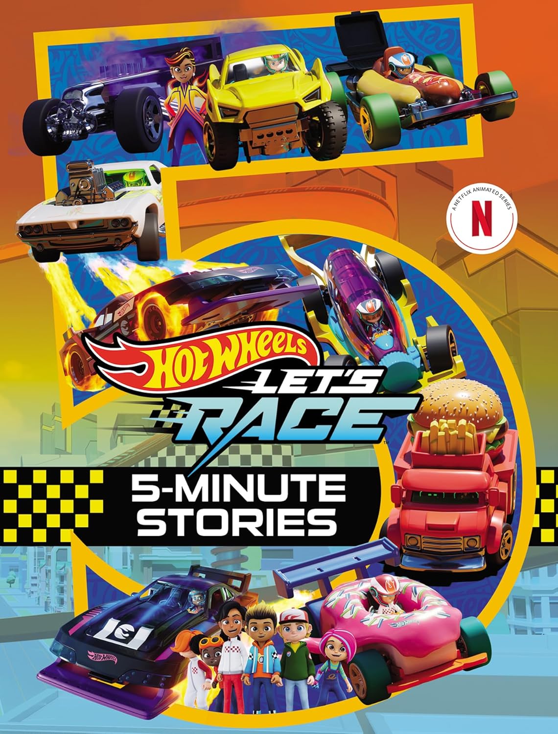 Hot Wheels Let's Race: 5-Minute Stories