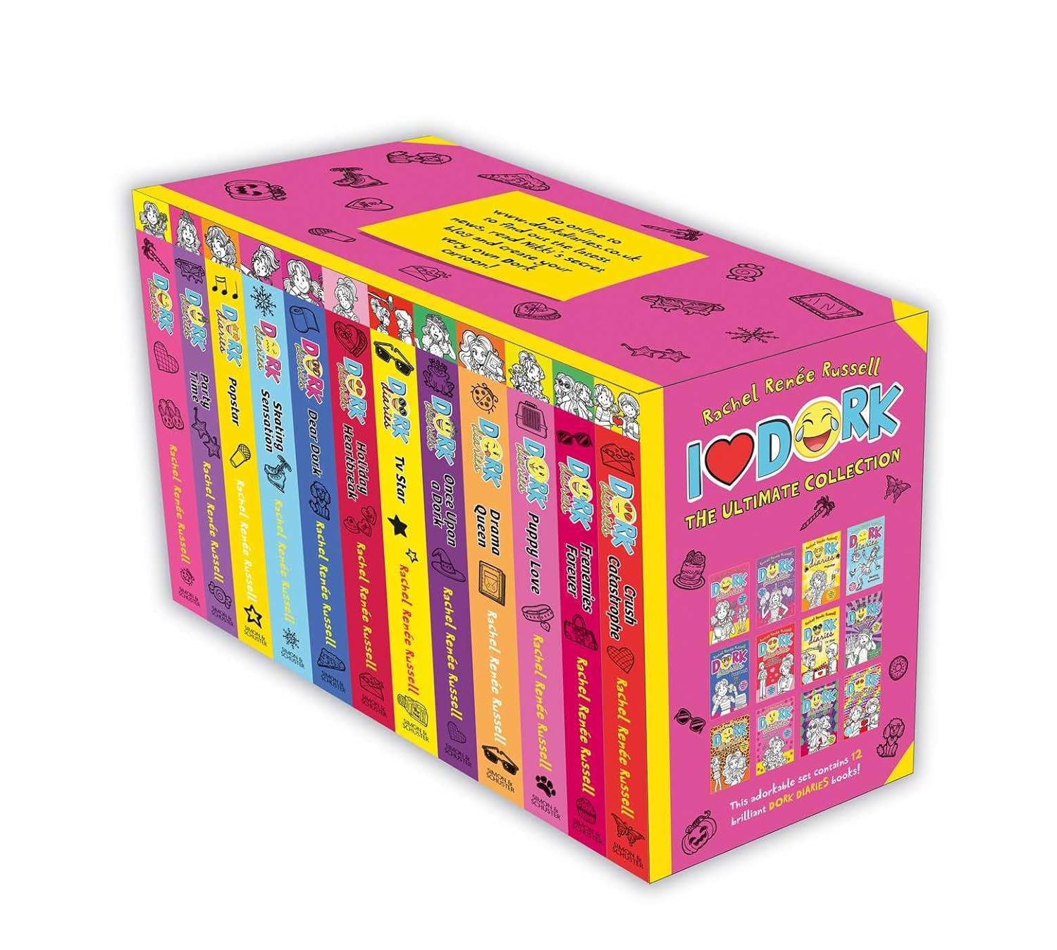 Dork Diaries: I Love Dork!: Books 1 - 12 Boxed Set