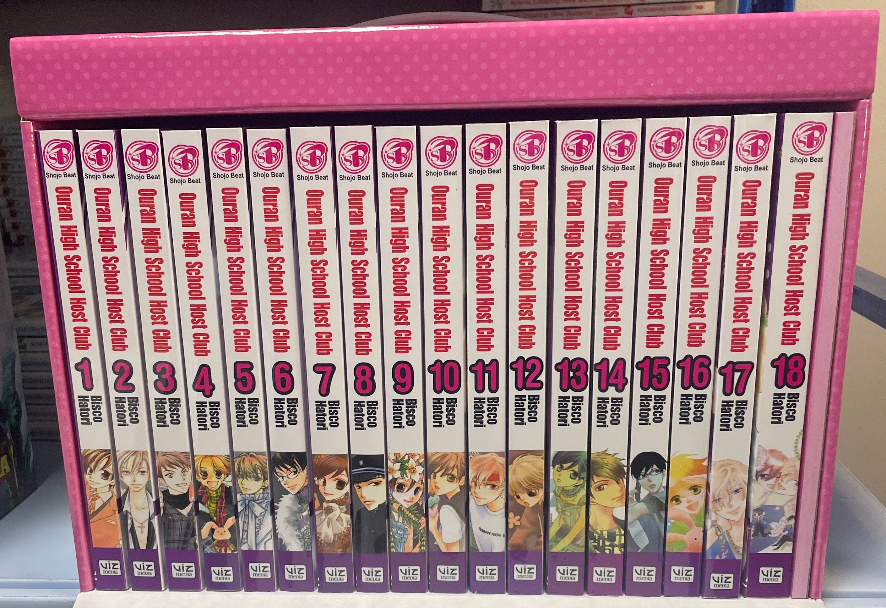 Ouran High School Host Club Complete Box Set Vol. 1-18