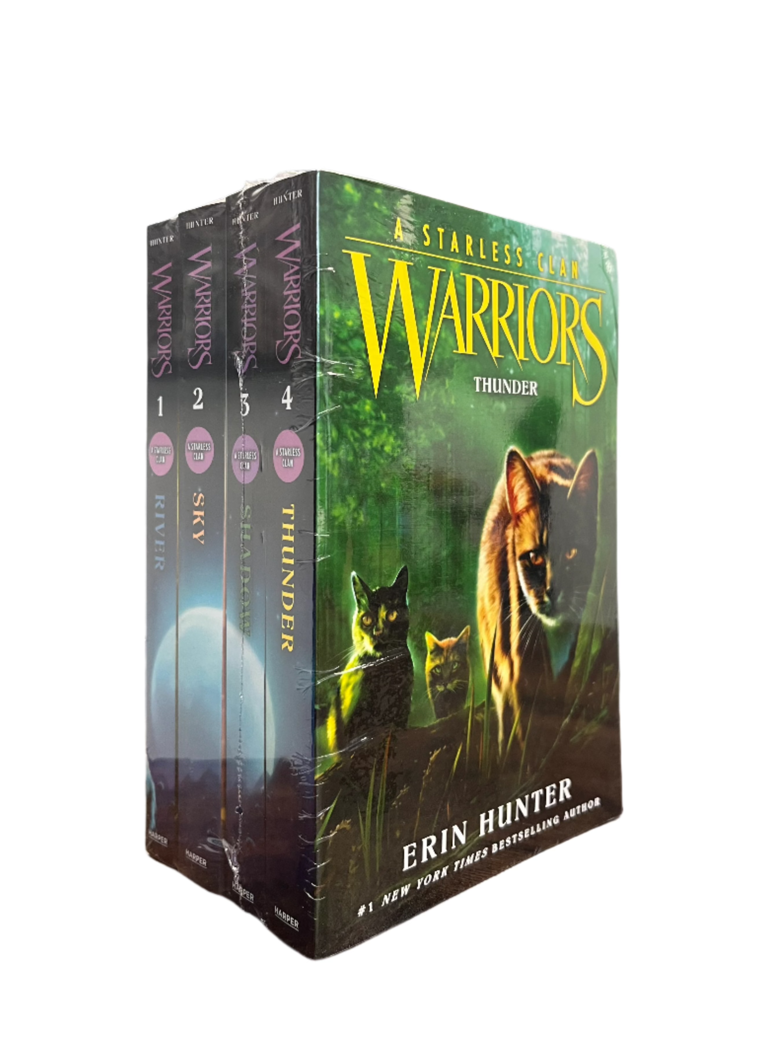 Warriors: A Starless Clan 4 Pack