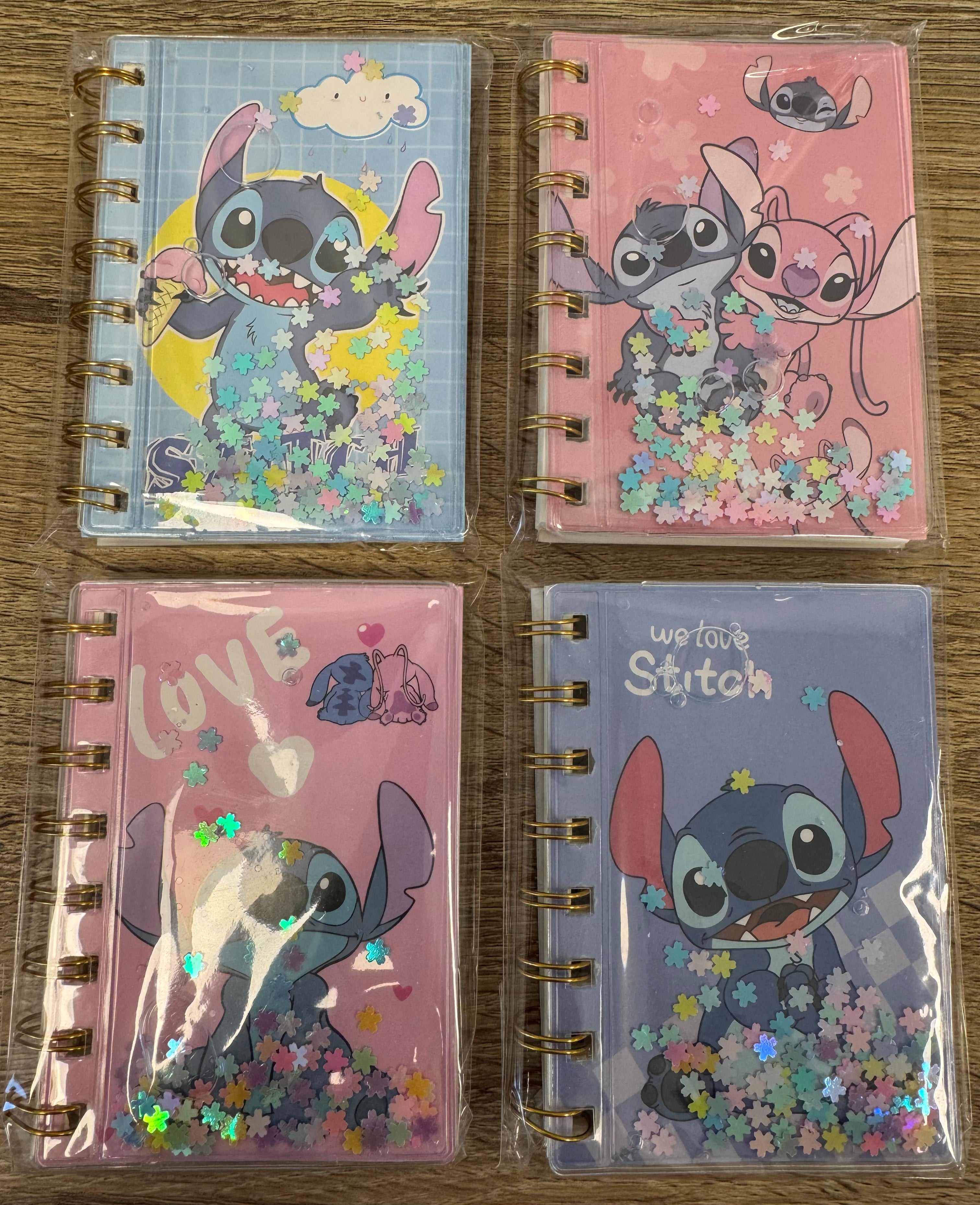 Stitch Spiral Funny Notebook