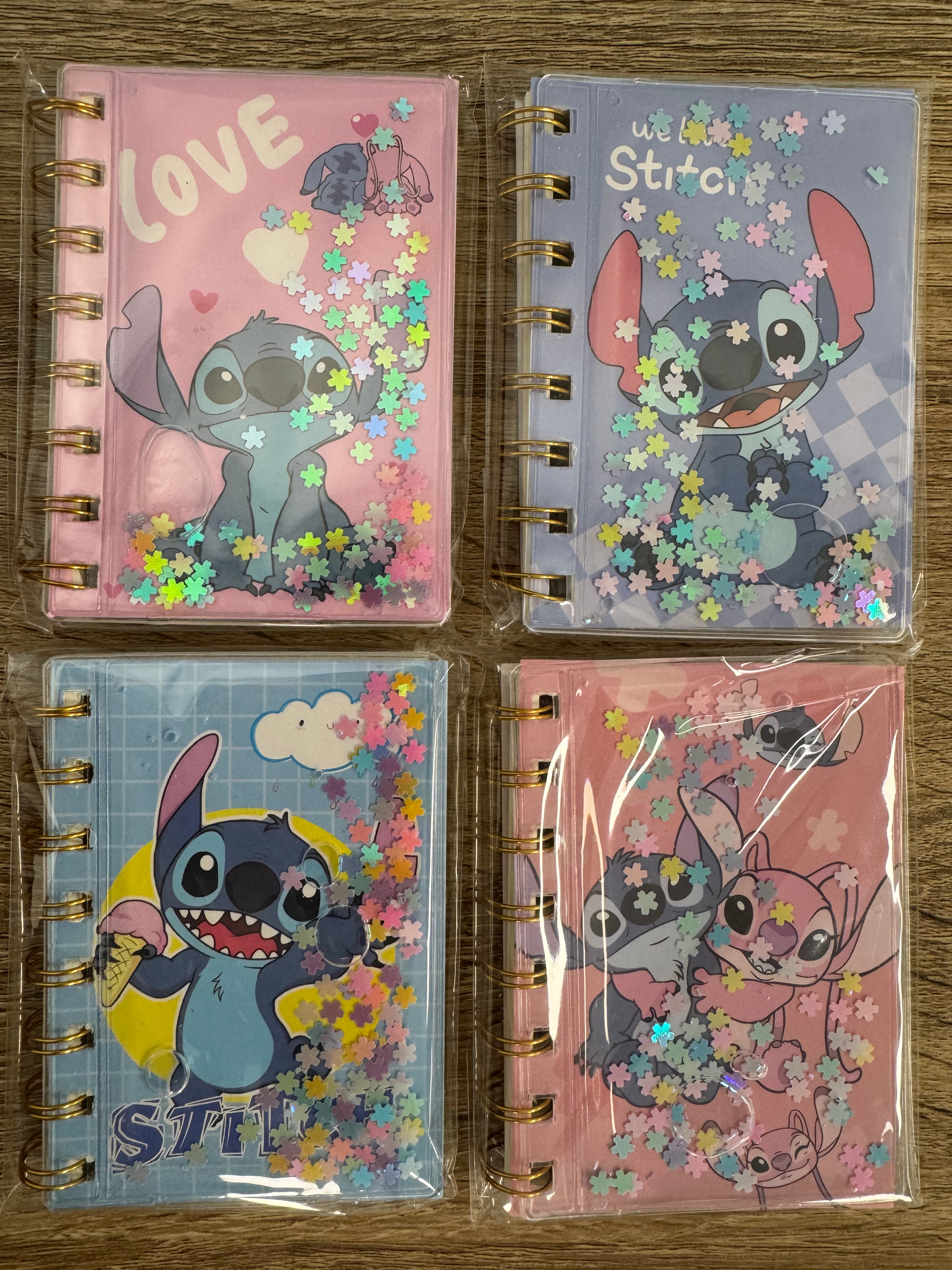 Stitch Spiral Funny Notebook