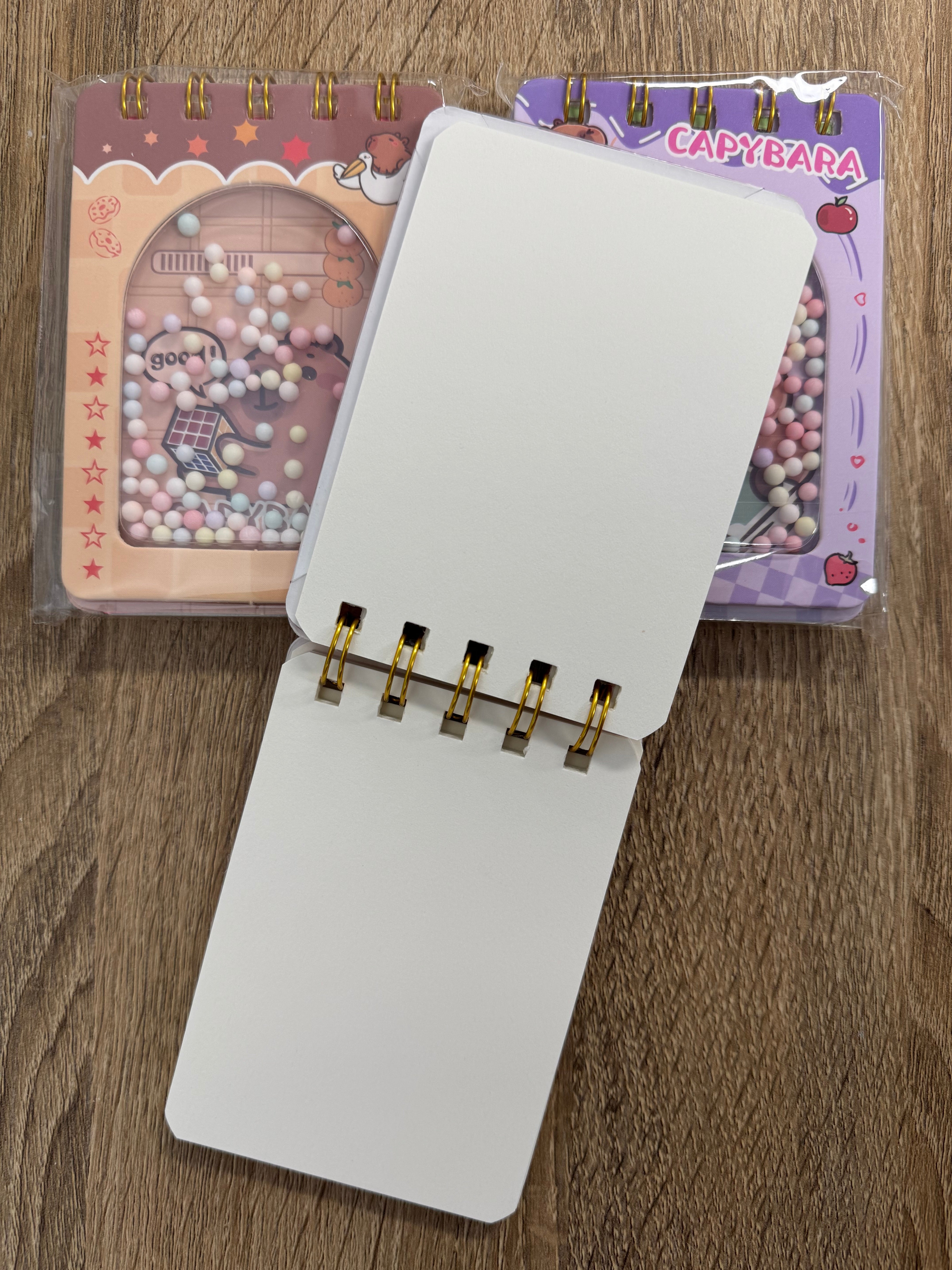 Mini Spiral Capybara Notebook