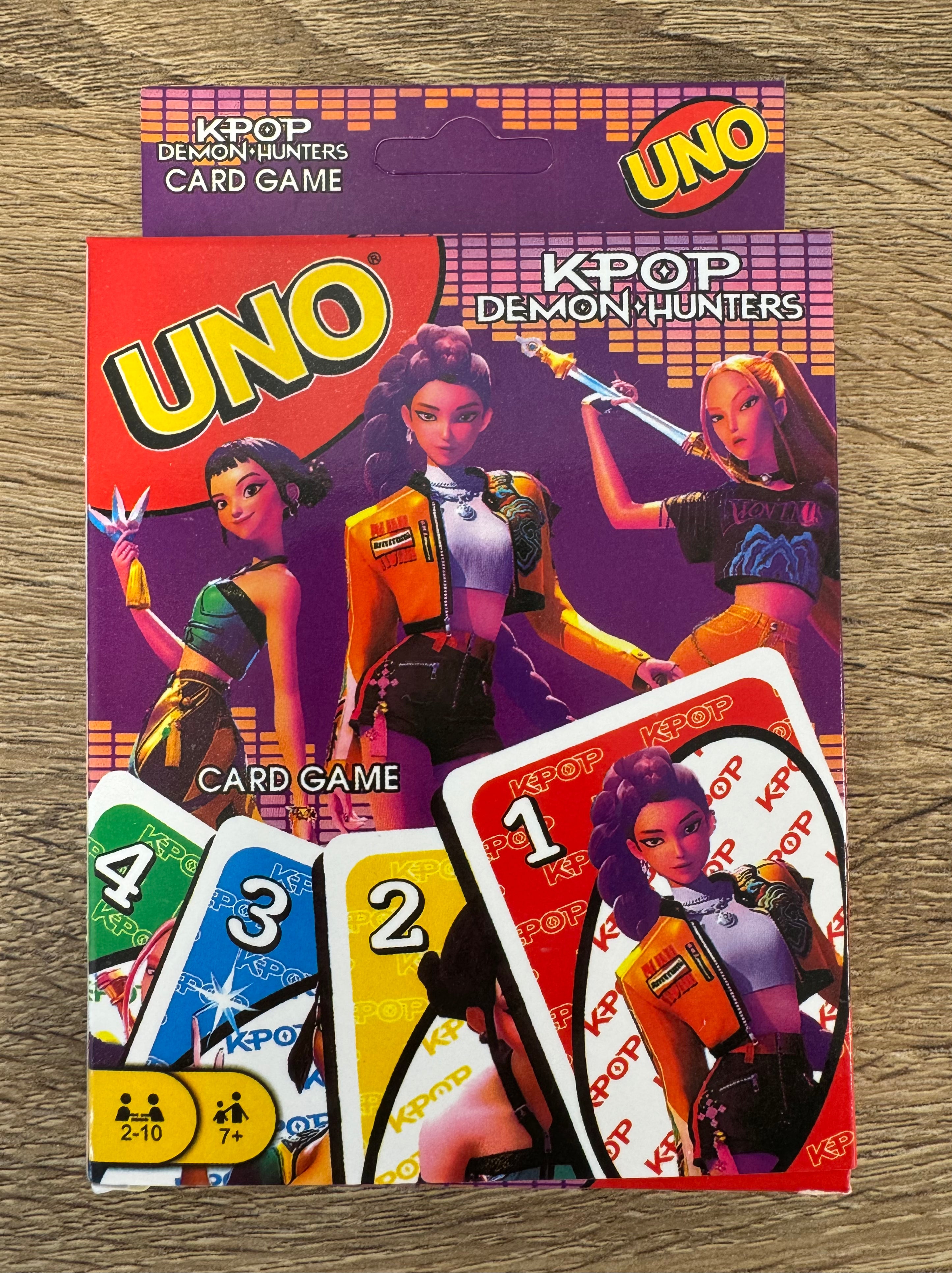 UNO KPop Demon Hunters Card Game
